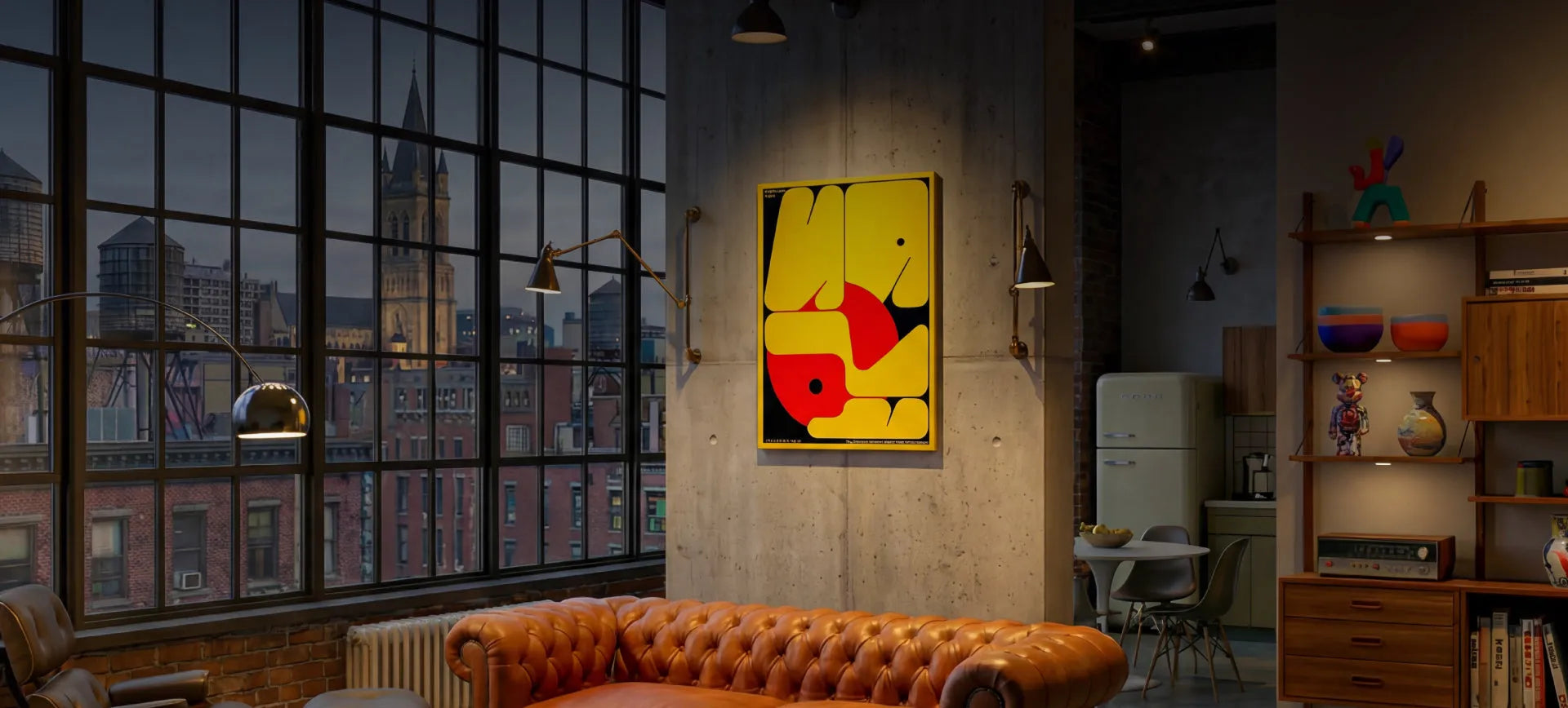 Affiches mid-century modern