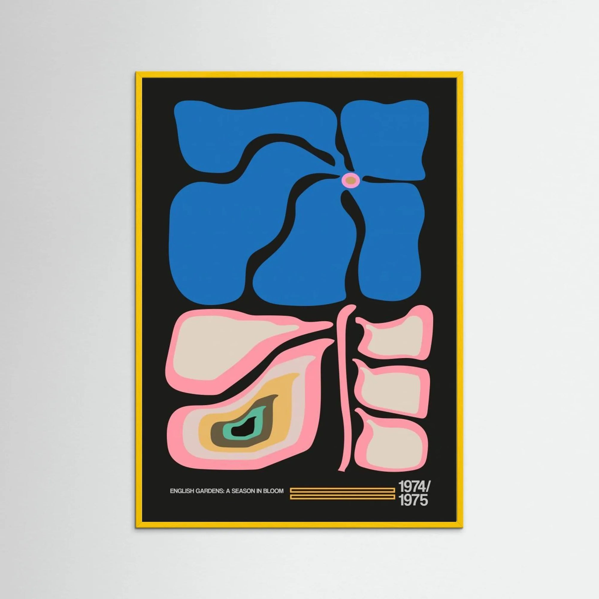 English Gardens Rainbow Grey by Frances Collett