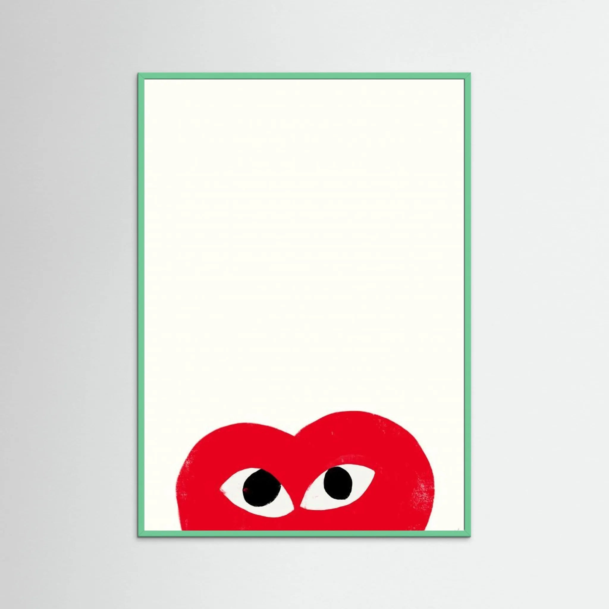 Red heart by Anne Marie Volfova