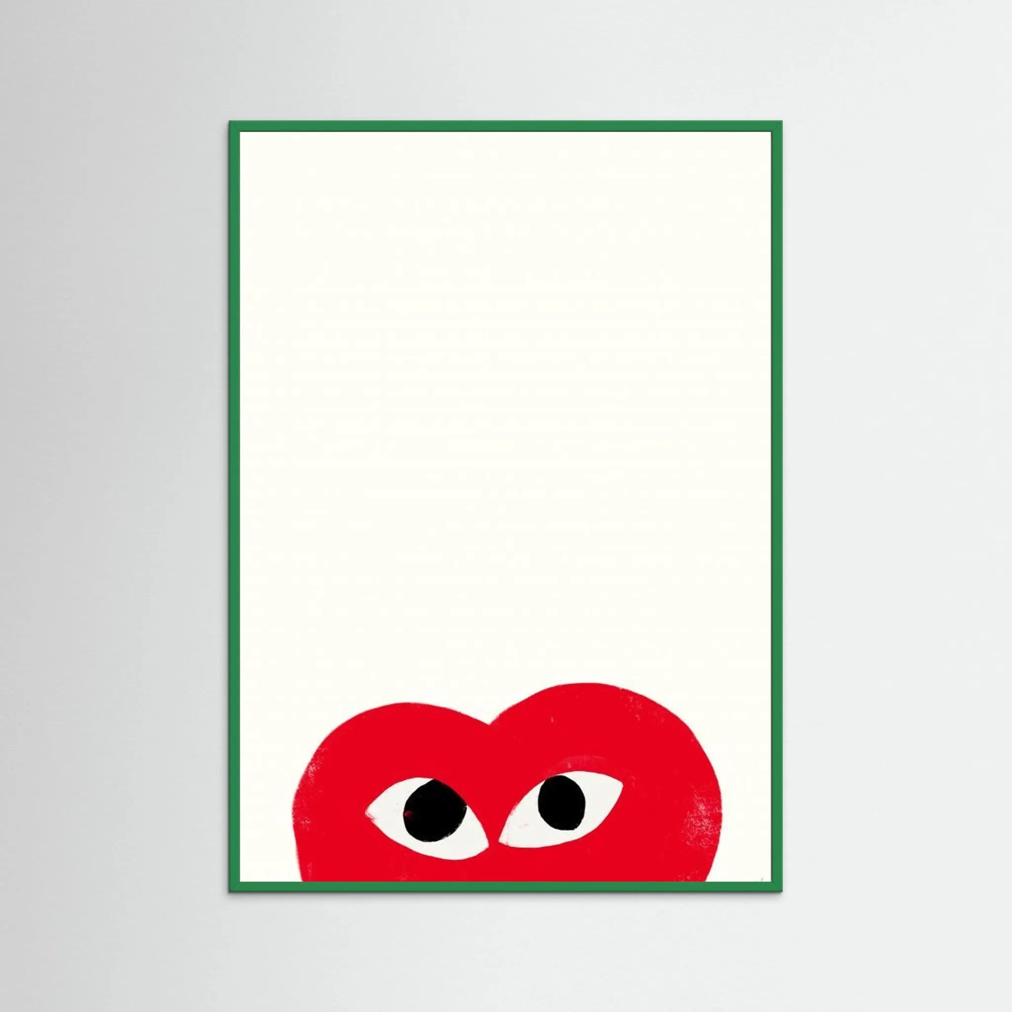 Red heart by Anne Marie Volfova