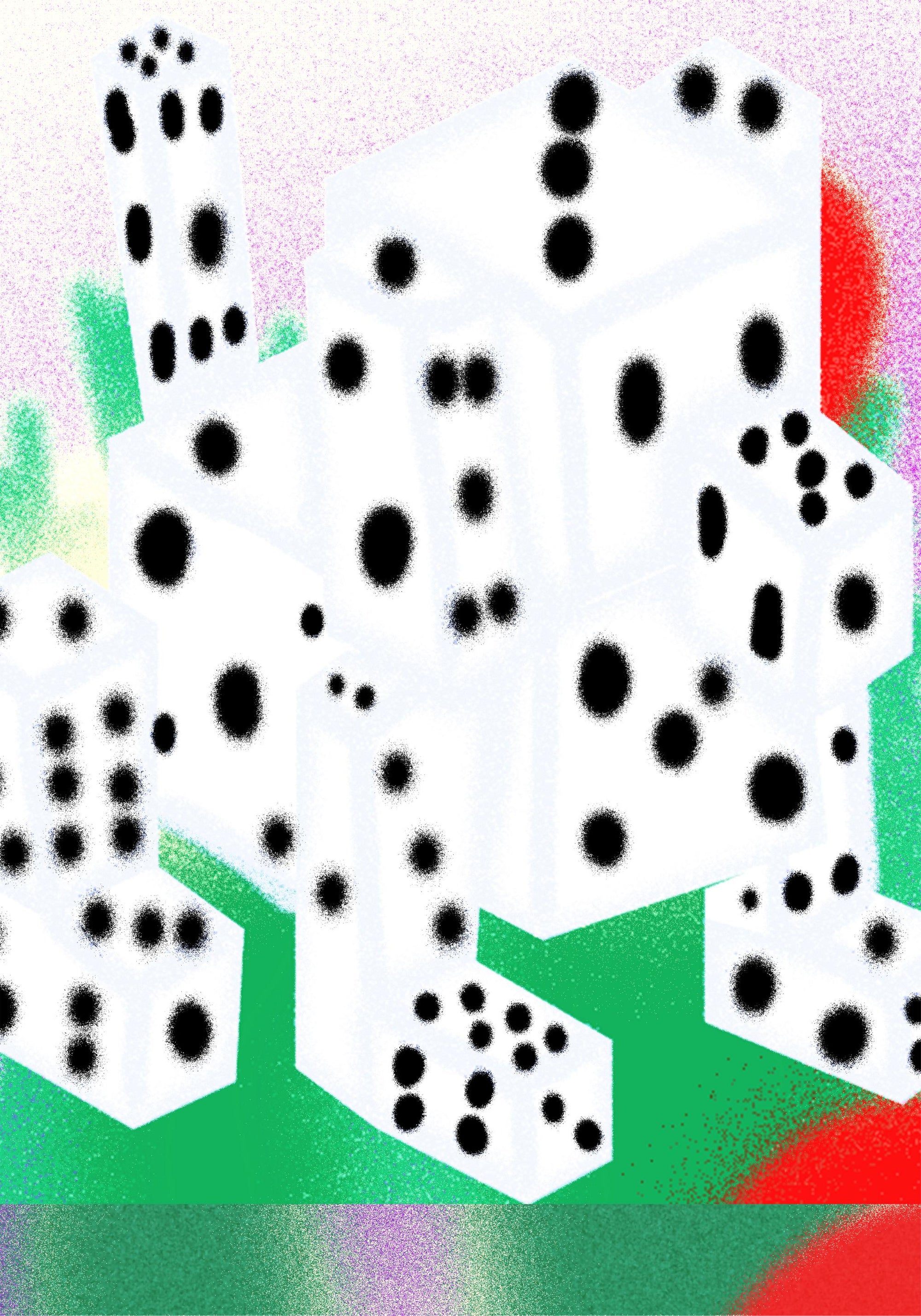 DALMATIAN DICE