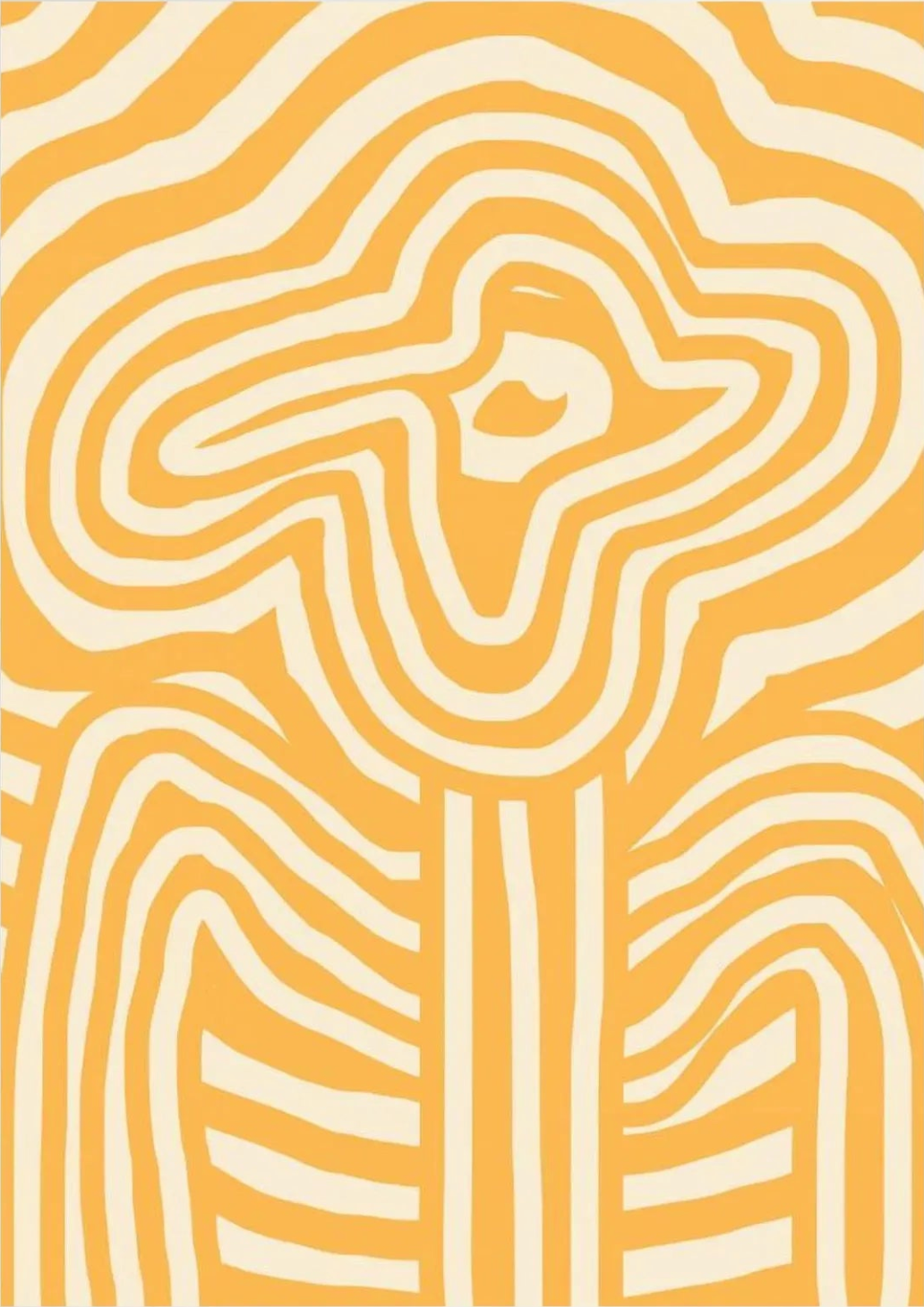 Yellow Striped Flower