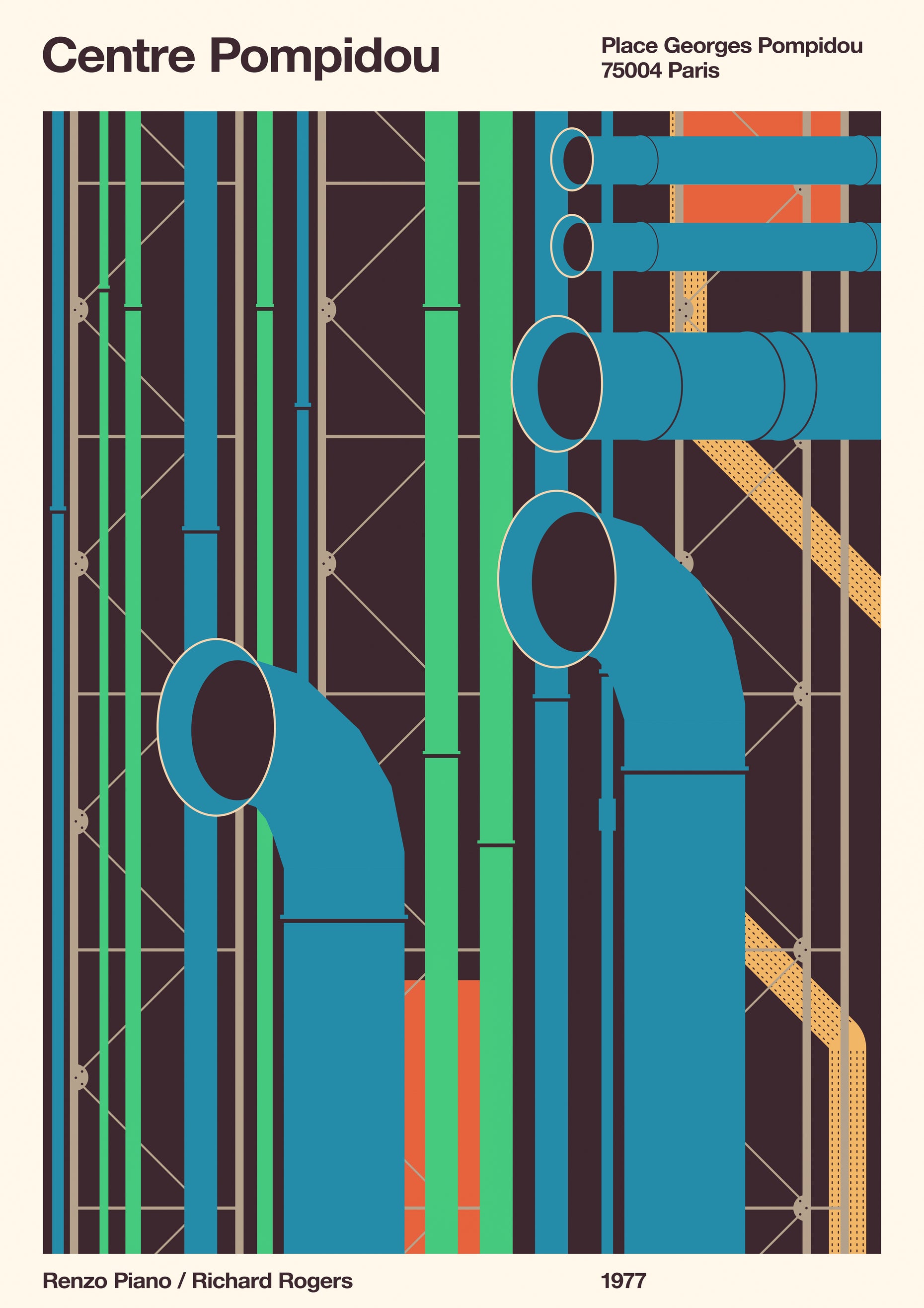 POMPIDOU CENTRE no. 1