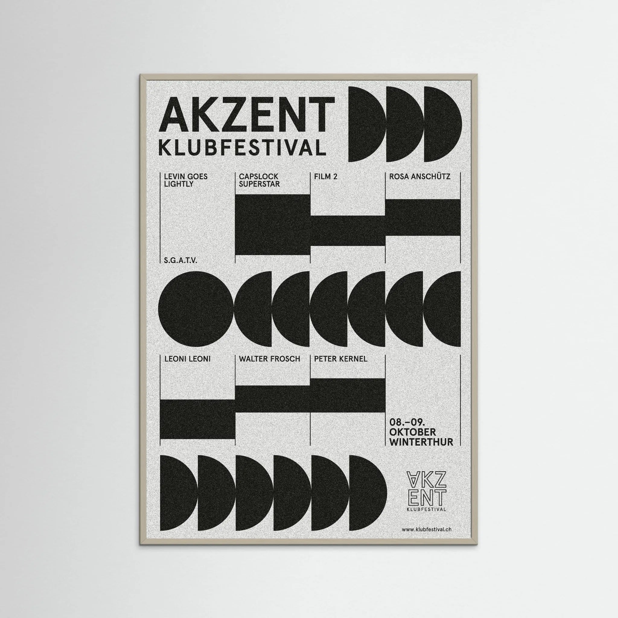 Poster-AKZENT- Jérôme Bizien- TADAM!-affiche-art-print- 21 x 29 cm / 8 x 11″ (A4) / No Frame-21 x 29 cm / 8 x 11″ (A4) / Black Wood-21 x 29 cm / 8 x 11″ (A4) / Blue Wood-21 x 29 cm / 8 x 11″ (A4) / Grey Wood-21 x 29 cm / 8 x 11″ (A4) / Green Wood