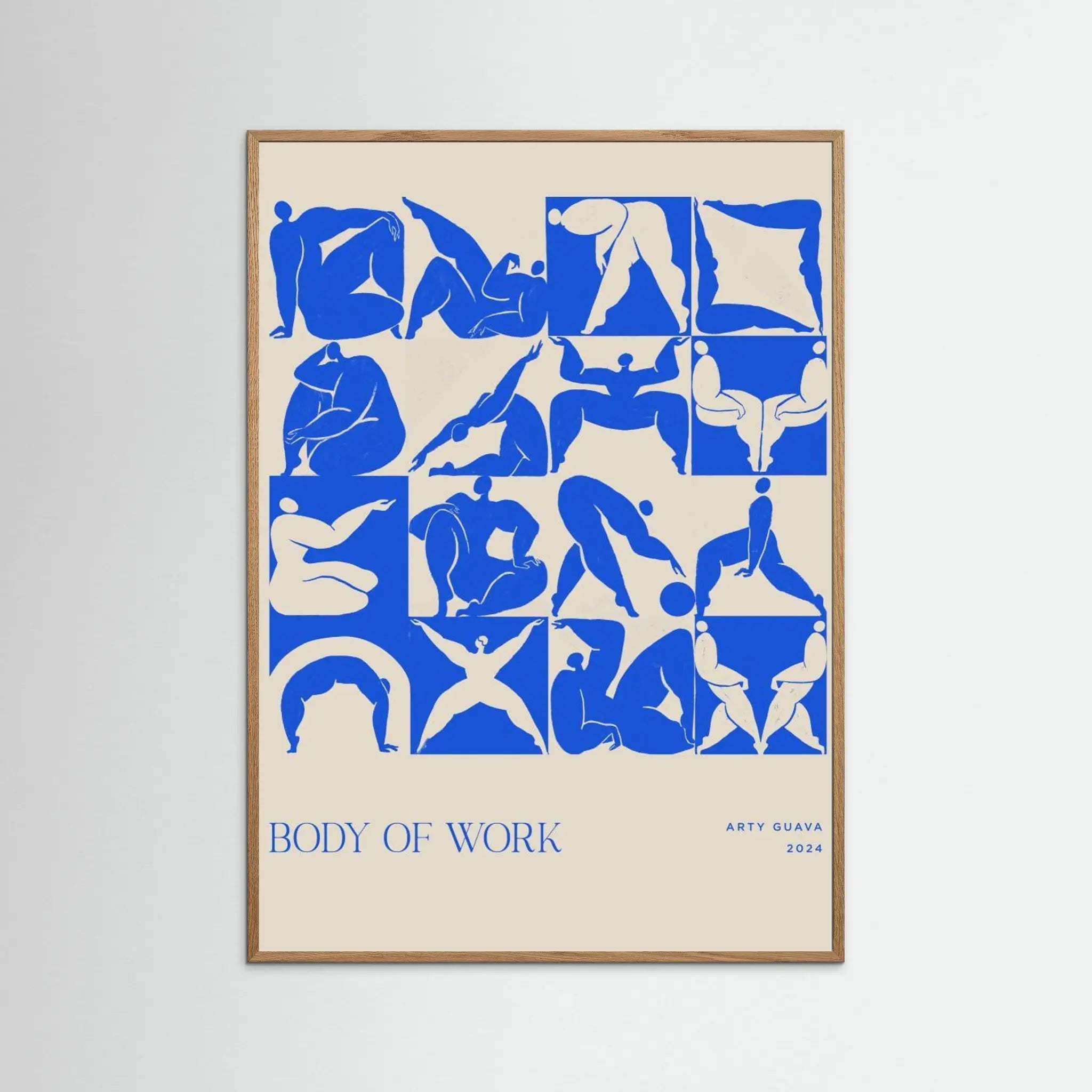 Poster-BODY OF WORK- Arty Gava- TADAM!-affiche-art-print- 21 x 29 cm / 8 x 11″ (A4) / No Frame-21 x 29 cm / 8 x 11″ (A4) / Black Wood-21 x 29 cm / 8 x 11″ (A4) / Blue Wood-21 x 29 cm / 8 x 11″ (A4) / Grey Wood-21 x 29 cm / 8 x 11″ (A4) / Green Wood