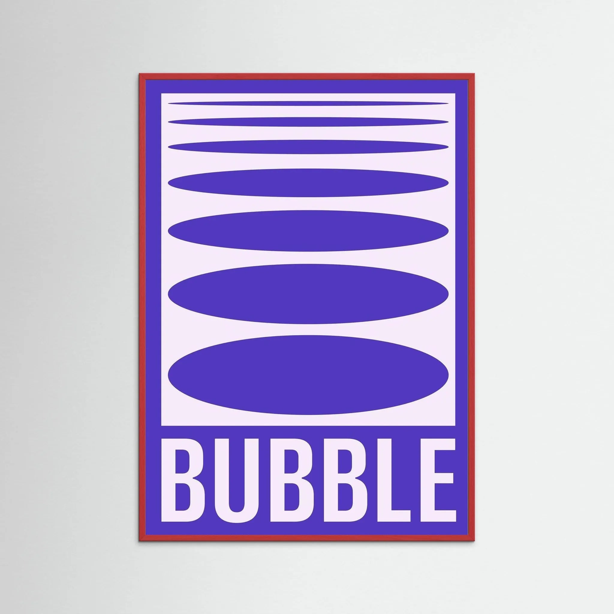 Poster-BUBBLE 1- Jérôme Bizien- TADAM!-affiche-art-print- 21 x 29 cm / 8 x 11″ (A4) / No Frame-21 x 29 cm / 8 x 11″ (A4) / Black Wood-21 x 29 cm / 8 x 11″ (A4) / Blue Wood-21 x 29 cm / 8 x 11″ (A4) / Grey Wood-21 x 29 cm / 8 x 11″ (A4) / Green Wood