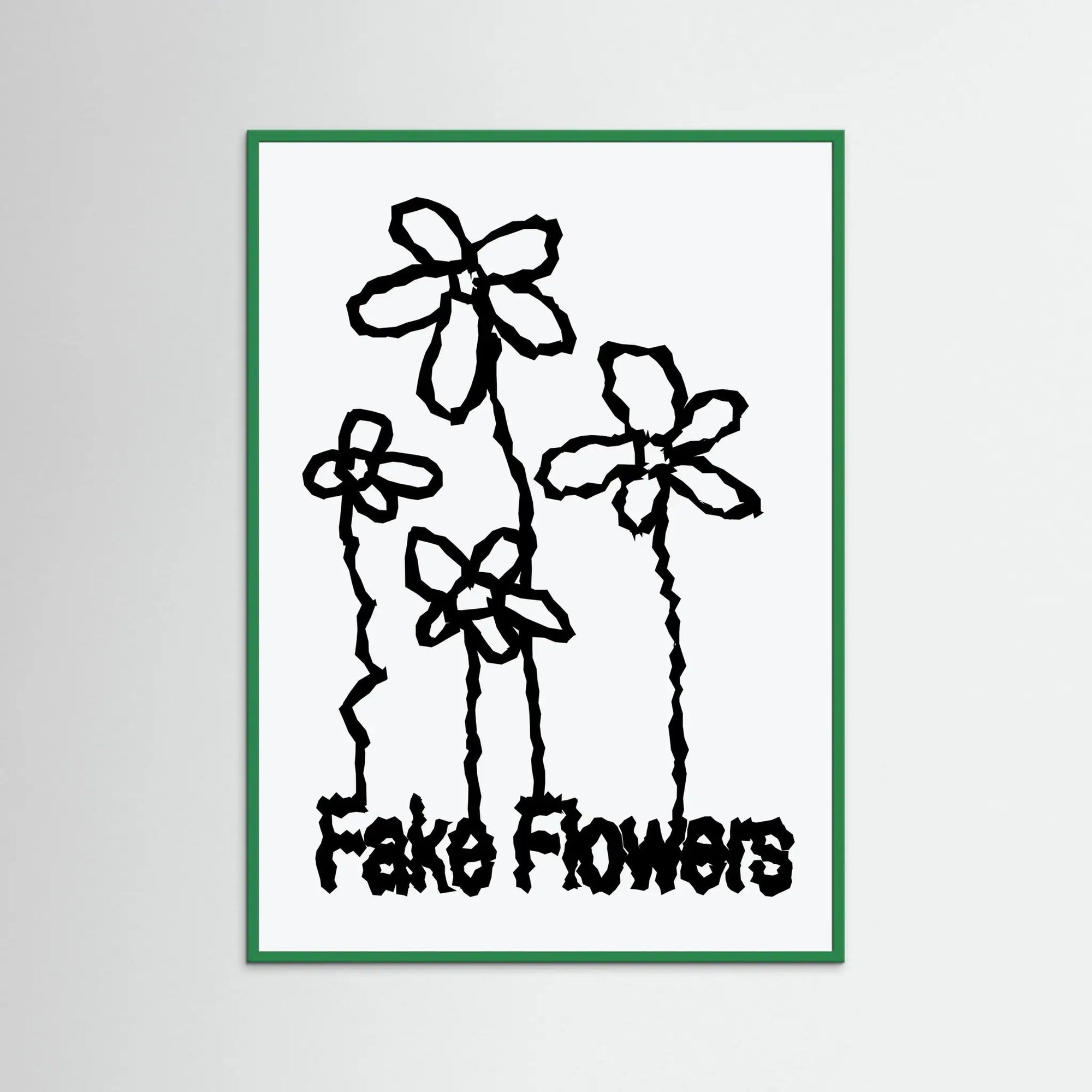 Poster-FAKE FLOWERS- Harry Polar- TADAM!-affiche-art-print- 21 x 29 cm / 8 x 11″ (A4) / No Frame-21 x 29 cm / 8 x 11″ (A4) / Black Wood-21 x 29 cm / 8 x 11″ (A4) / Blue Wood-21 x 29 cm / 8 x 11″ (A4) / Grey Wood-21 x 29 cm / 8 x 11″ (A4) / Green Wood