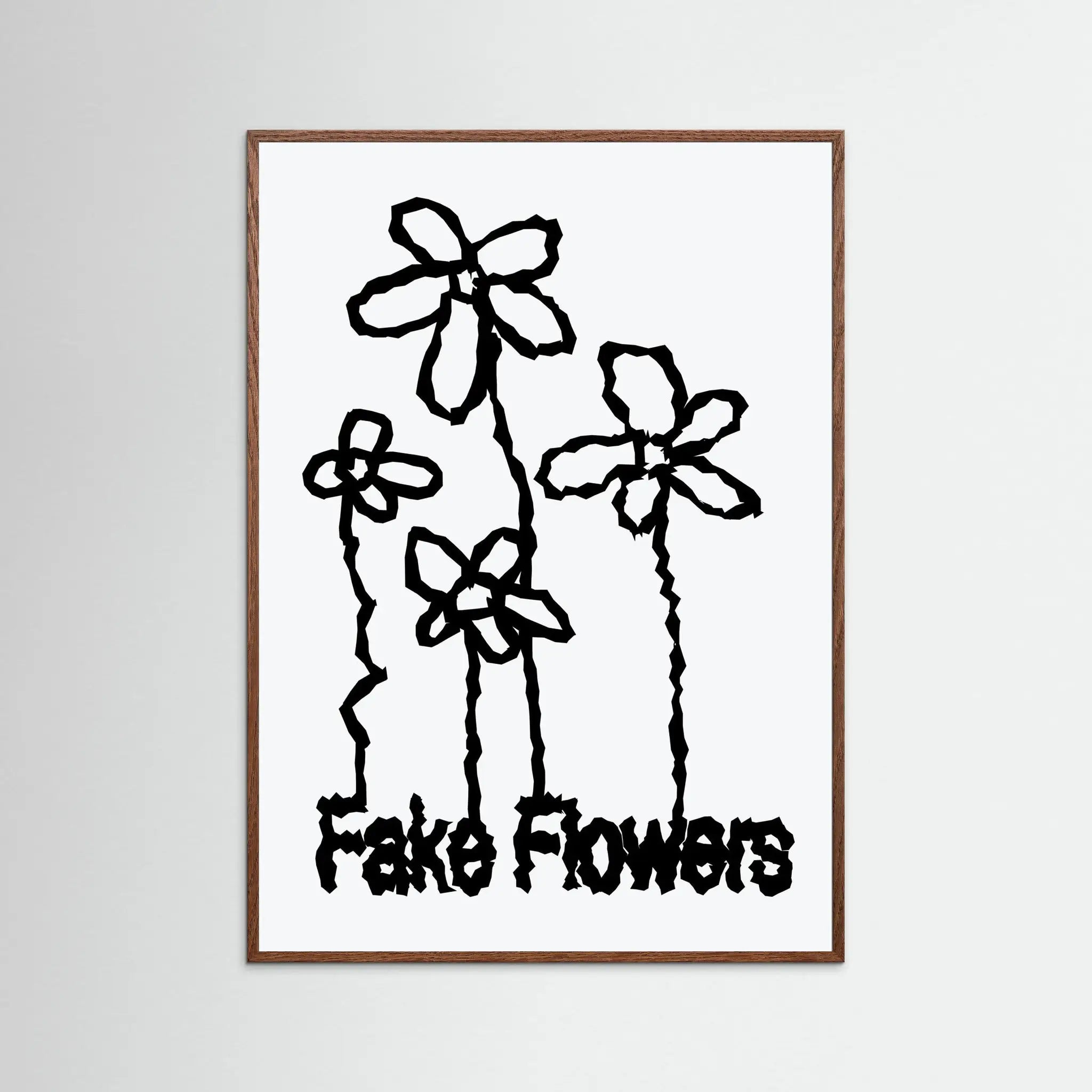 Poster-FAKE FLOWERS- Harry Polar- TADAM!-affiche-art-print- 21 x 29 cm / 8 x 11″ (A4) / No Frame-21 x 29 cm / 8 x 11″ (A4) / Black Wood-21 x 29 cm / 8 x 11″ (A4) / Blue Wood-21 x 29 cm / 8 x 11″ (A4) / Grey Wood-21 x 29 cm / 8 x 11″ (A4) / Green Wood