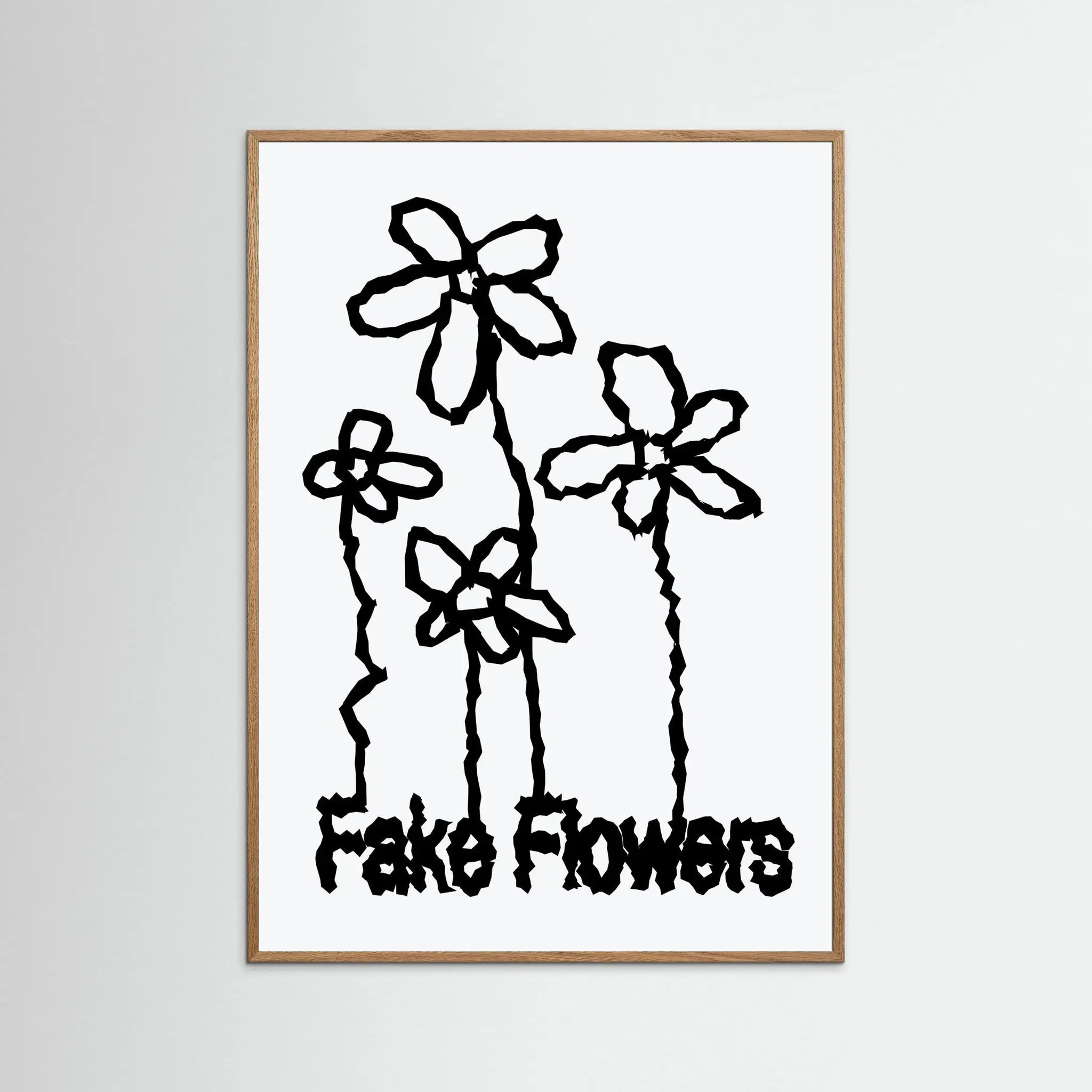 Poster-FAKE FLOWERS- Harry Polar- TADAM!-affiche-art-print- 21 x 29 cm / 8 x 11″ (A4) / No Frame-21 x 29 cm / 8 x 11″ (A4) / Black Wood-21 x 29 cm / 8 x 11″ (A4) / Blue Wood-21 x 29 cm / 8 x 11″ (A4) / Grey Wood-21 x 29 cm / 8 x 11″ (A4) / Green Wood