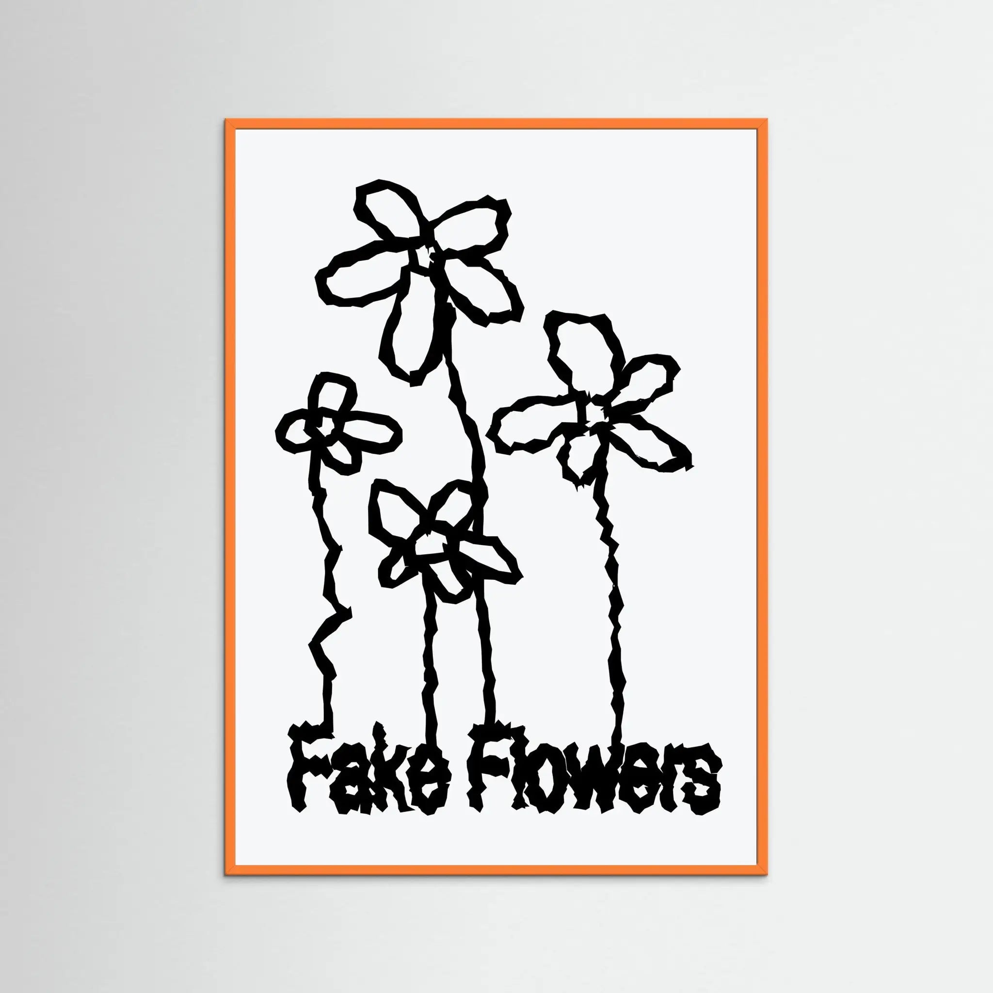 Poster-FAKE FLOWERS- Harry Polar- TADAM!-affiche-art-print- 21 x 29 cm / 8 x 11″ (A4) / No Frame-21 x 29 cm / 8 x 11″ (A4) / Black Wood-21 x 29 cm / 8 x 11″ (A4) / Blue Wood-21 x 29 cm / 8 x 11″ (A4) / Grey Wood-21 x 29 cm / 8 x 11″ (A4) / Green Wood
