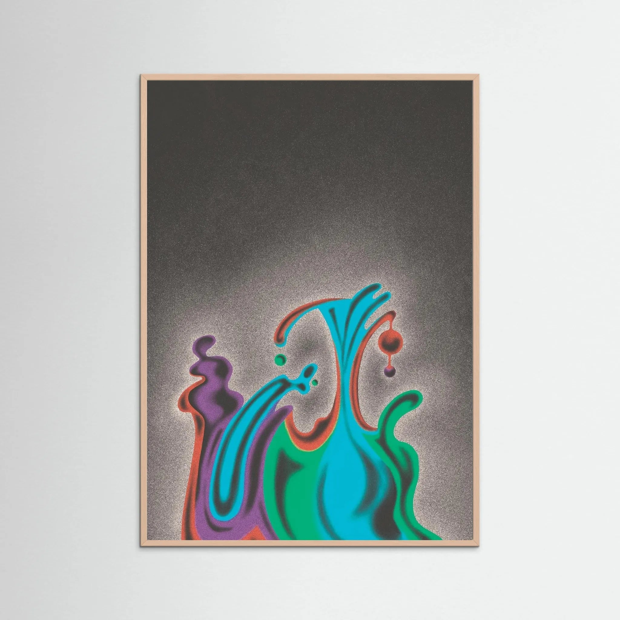 Poster-GLOWING STRUCTURE- Rowena Lloyd- TADAM!-affiche-art-print- 21 x 29 cm / 8 x 11″ (A4) / No Frame-21 x 29 cm / 8 x 11″ (A4) / Black Wood-21 x 29 cm / 8 x 11″ (A4) / Blue Wood-21 x 29 cm / 8 x 11″ (A4) / Grey Wood-21 x 29 cm / 8 x 11″ (A4) / Green Wood