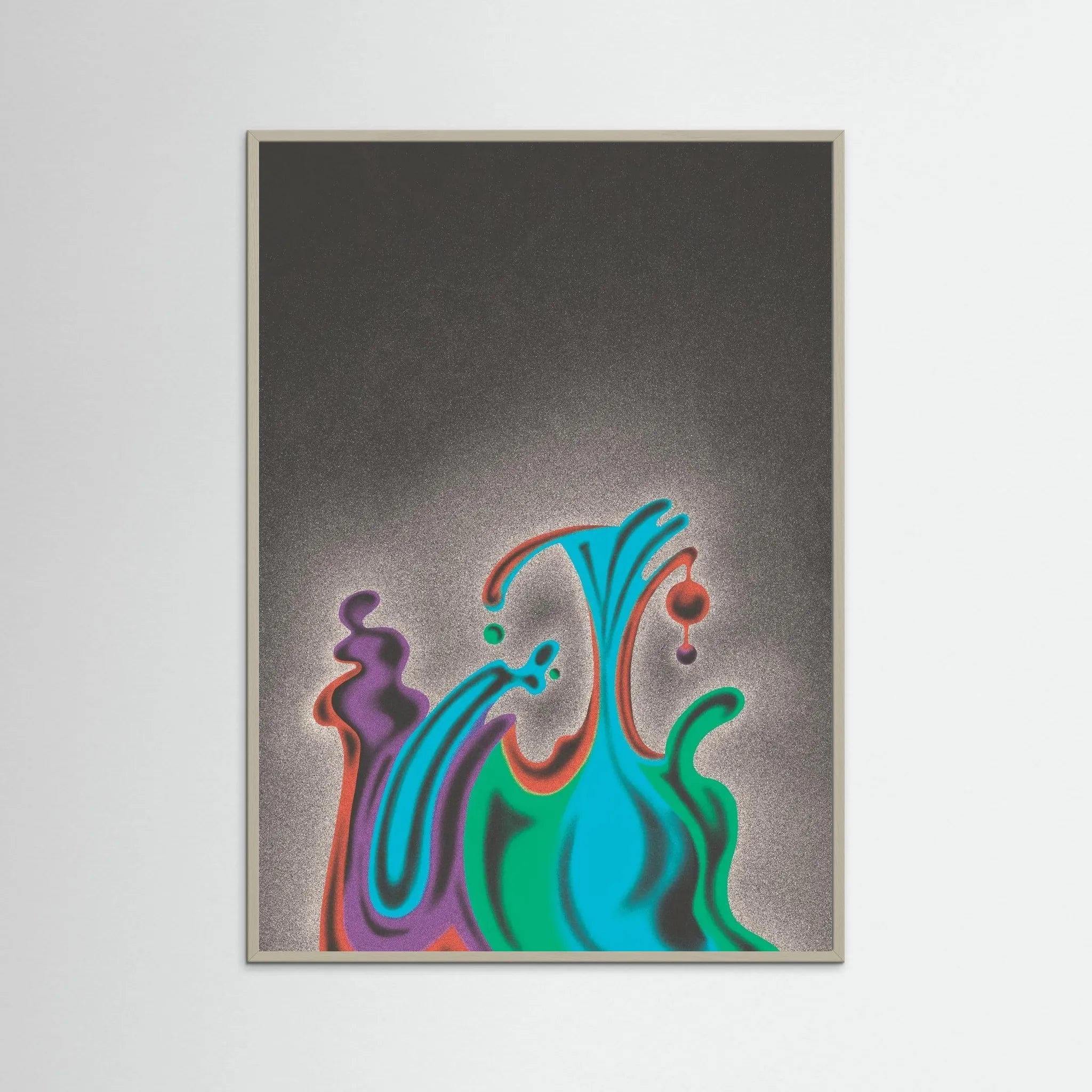 Poster-GLOWING STRUCTURE- Rowena Lloyd- TADAM!-affiche-art-print- 21 x 29 cm / 8 x 11″ (A4) / No Frame-21 x 29 cm / 8 x 11″ (A4) / Black Wood-21 x 29 cm / 8 x 11″ (A4) / Blue Wood-21 x 29 cm / 8 x 11″ (A4) / Grey Wood-21 x 29 cm / 8 x 11″ (A4) / Green Wood