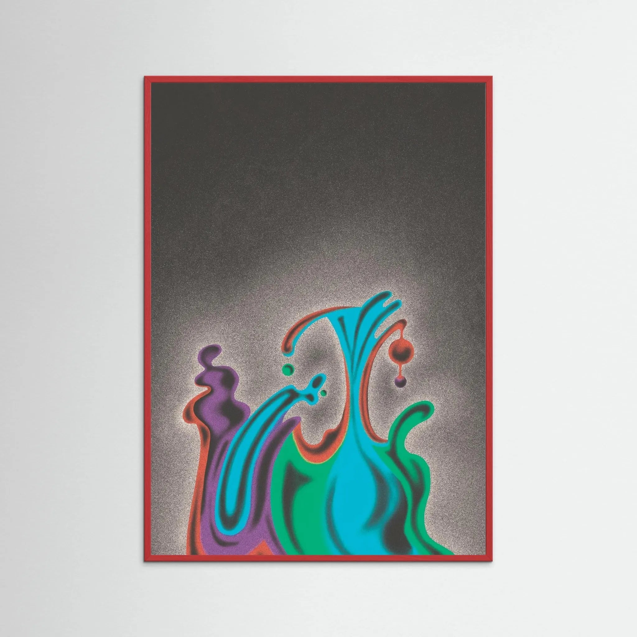 Poster-GLOWING STRUCTURE- Rowena Lloyd- TADAM!-affiche-art-print- 21 x 29 cm / 8 x 11″ (A4) / No Frame-21 x 29 cm / 8 x 11″ (A4) / Black Wood-21 x 29 cm / 8 x 11″ (A4) / Blue Wood-21 x 29 cm / 8 x 11″ (A4) / Grey Wood-21 x 29 cm / 8 x 11″ (A4) / Green Wood