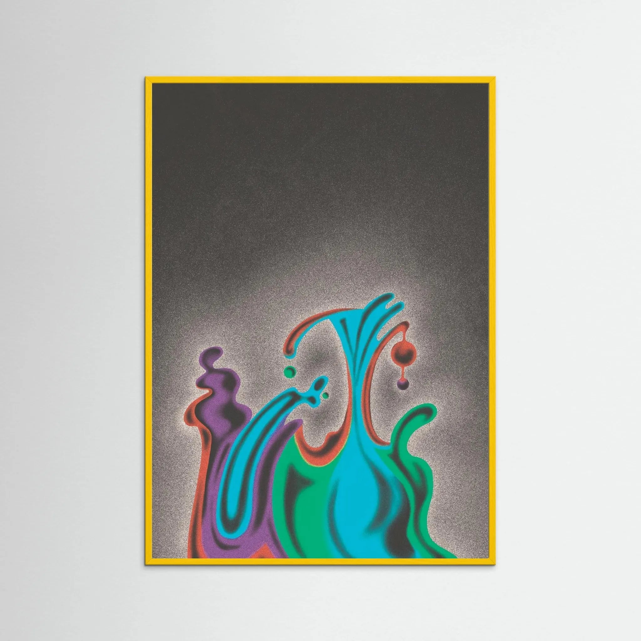 Poster-GLOWING STRUCTURE- Rowena Lloyd- TADAM!-affiche-art-print- 21 x 29 cm / 8 x 11″ (A4) / No Frame-21 x 29 cm / 8 x 11″ (A4) / Black Wood-21 x 29 cm / 8 x 11″ (A4) / Blue Wood-21 x 29 cm / 8 x 11″ (A4) / Grey Wood-21 x 29 cm / 8 x 11″ (A4) / Green Wood