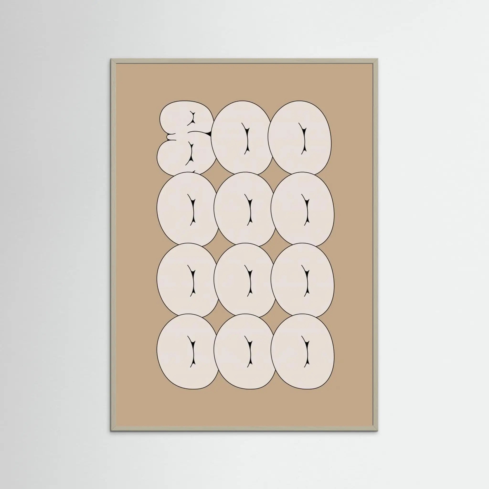 Poster-HALLOWEEN- Alina Shulhouskaya- TADAM!-affiche-art-print- 21 x 29 cm / 8 x 11″ (A4) / No Frame-21 x 29 cm / 8 x 11″ (A4) / Black Wood-21 x 29 cm / 8 x 11″ (A4) / Blue Wood-21 x 29 cm / 8 x 11″ (A4) / Grey Wood-21 x 29 cm / 8 x 11″ (A4) / Green Wood