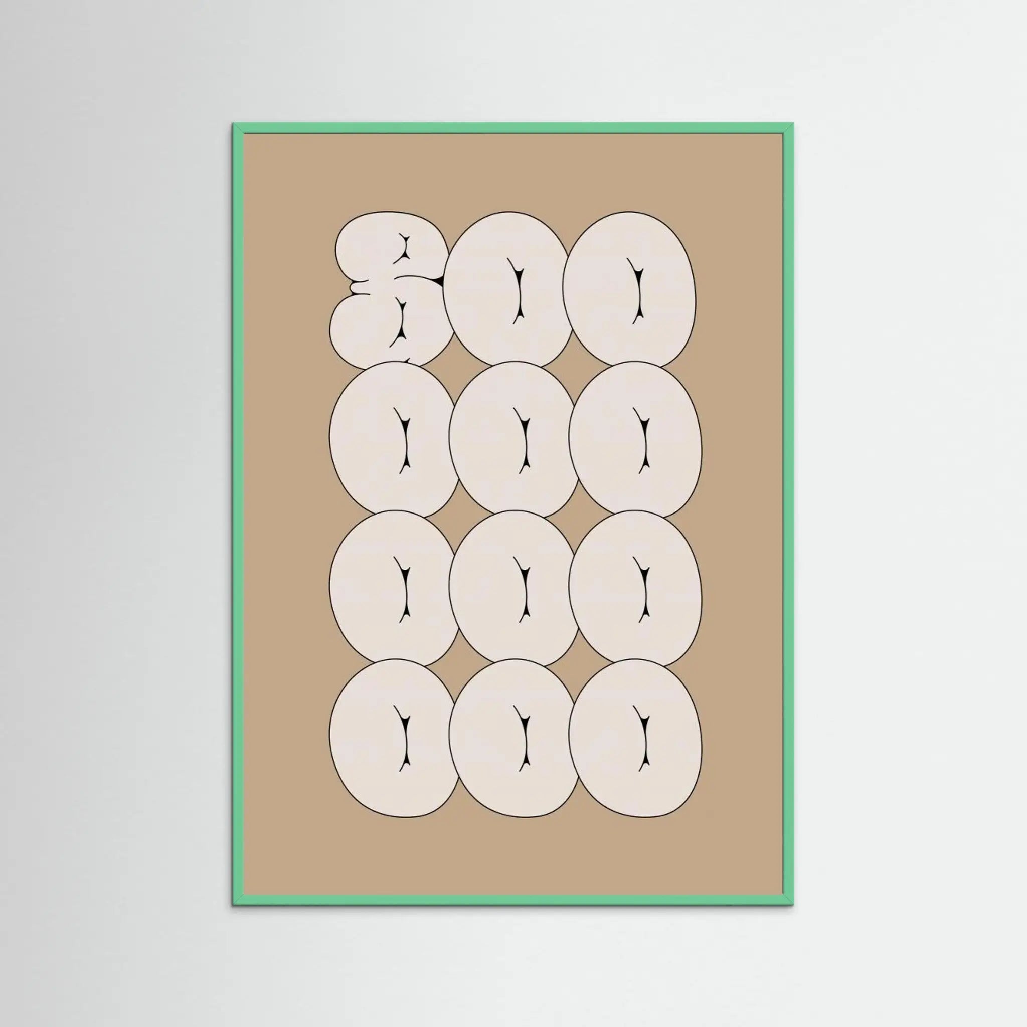 Poster-HALLOWEEN- Alina Shulhouskaya- TADAM!-affiche-art-print- 21 x 29 cm / 8 x 11″ (A4) / No Frame-21 x 29 cm / 8 x 11″ (A4) / Black Wood-21 x 29 cm / 8 x 11″ (A4) / Blue Wood-21 x 29 cm / 8 x 11″ (A4) / Grey Wood-21 x 29 cm / 8 x 11″ (A4) / Green Wood