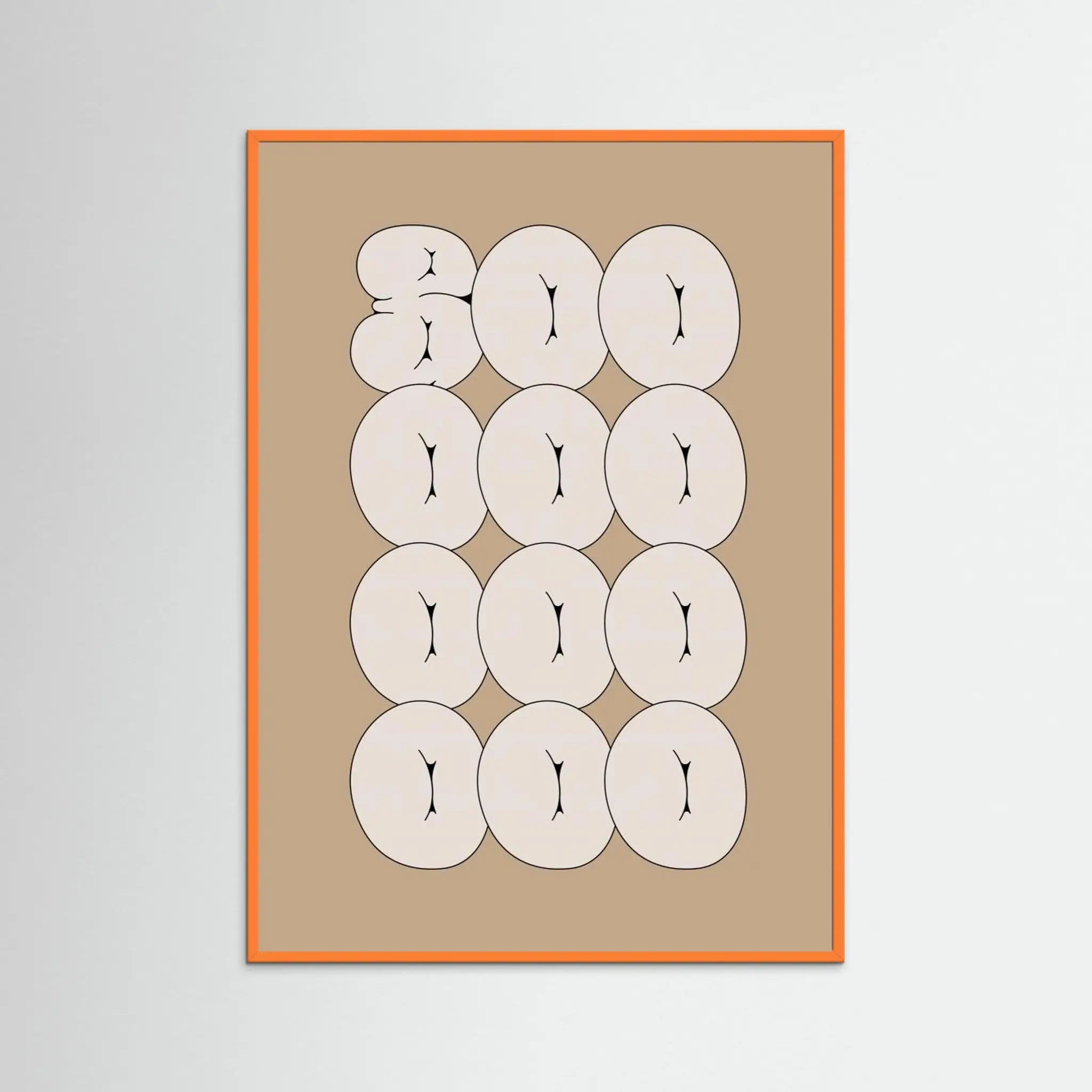 Poster-HALLOWEEN- Alina Shulhouskaya- TADAM!-affiche-art-print- 21 x 29 cm / 8 x 11″ (A4) / No Frame-21 x 29 cm / 8 x 11″ (A4) / Black Wood-21 x 29 cm / 8 x 11″ (A4) / Blue Wood-21 x 29 cm / 8 x 11″ (A4) / Grey Wood-21 x 29 cm / 8 x 11″ (A4) / Green Wood