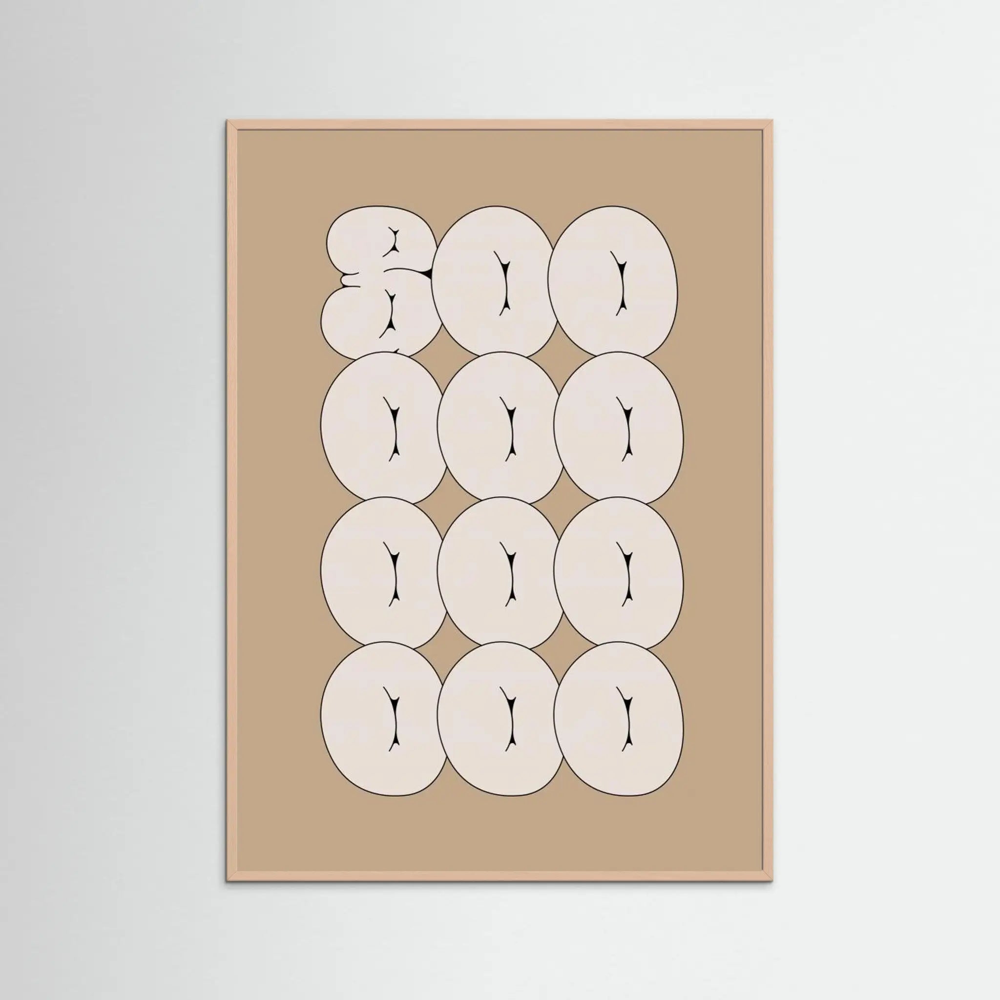 Poster-HALLOWEEN- Alina Shulhouskaya- TADAM!-affiche-art-print- 21 x 29 cm / 8 x 11″ (A4) / No Frame-21 x 29 cm / 8 x 11″ (A4) / Black Wood-21 x 29 cm / 8 x 11″ (A4) / Blue Wood-21 x 29 cm / 8 x 11″ (A4) / Grey Wood-21 x 29 cm / 8 x 11″ (A4) / Green Wood