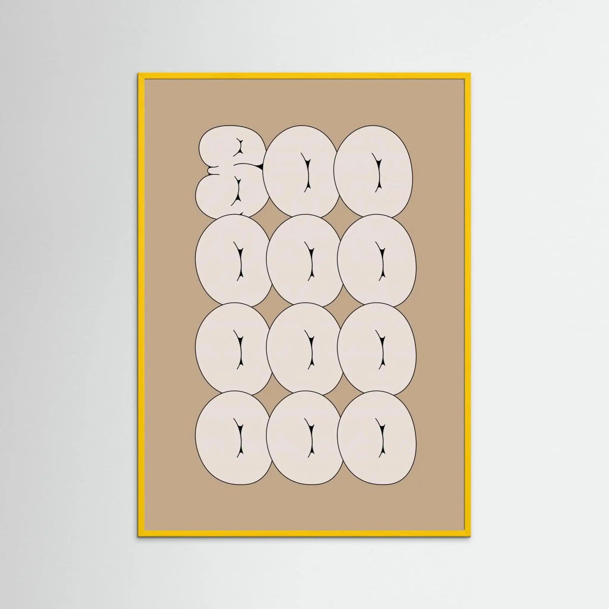 Poster-HALLOWEEN- Alina Shulhouskaya- TADAM!-affiche-art-print- 21 x 29 cm / 8 x 11″ (A4) / No Frame-21 x 29 cm / 8 x 11″ (A4) / Black Wood-21 x 29 cm / 8 x 11″ (A4) / Blue Wood-21 x 29 cm / 8 x 11″ (A4) / Grey Wood-21 x 29 cm / 8 x 11″ (A4) / Green Wood