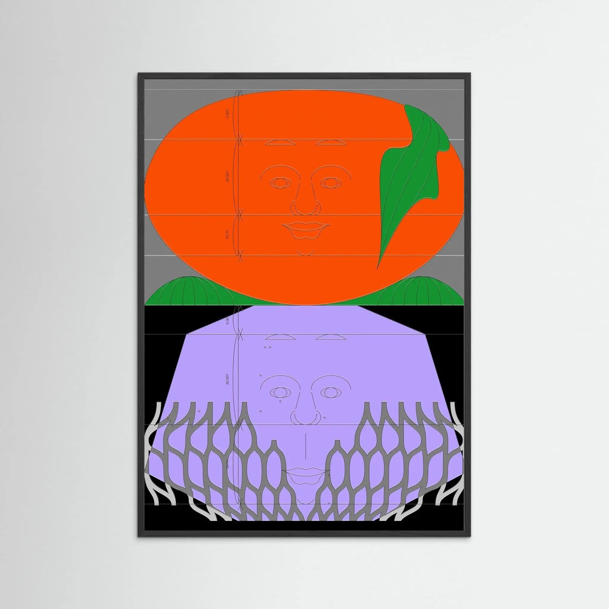 Poster-LIFE- Shen Hou- TADAM!-affiche-art-print- 21 x 29 cm / 8 x 11″ (A4) / No Frame-21 x 29 cm / 8 x 11″ (A4) / Black Wood-21 x 29 cm / 8 x 11″ (A4) / Blue Wood-21 x 29 cm / 8 x 11″ (A4) / Grey Wood-21 x 29 cm / 8 x 11″ (A4) / Green Wood