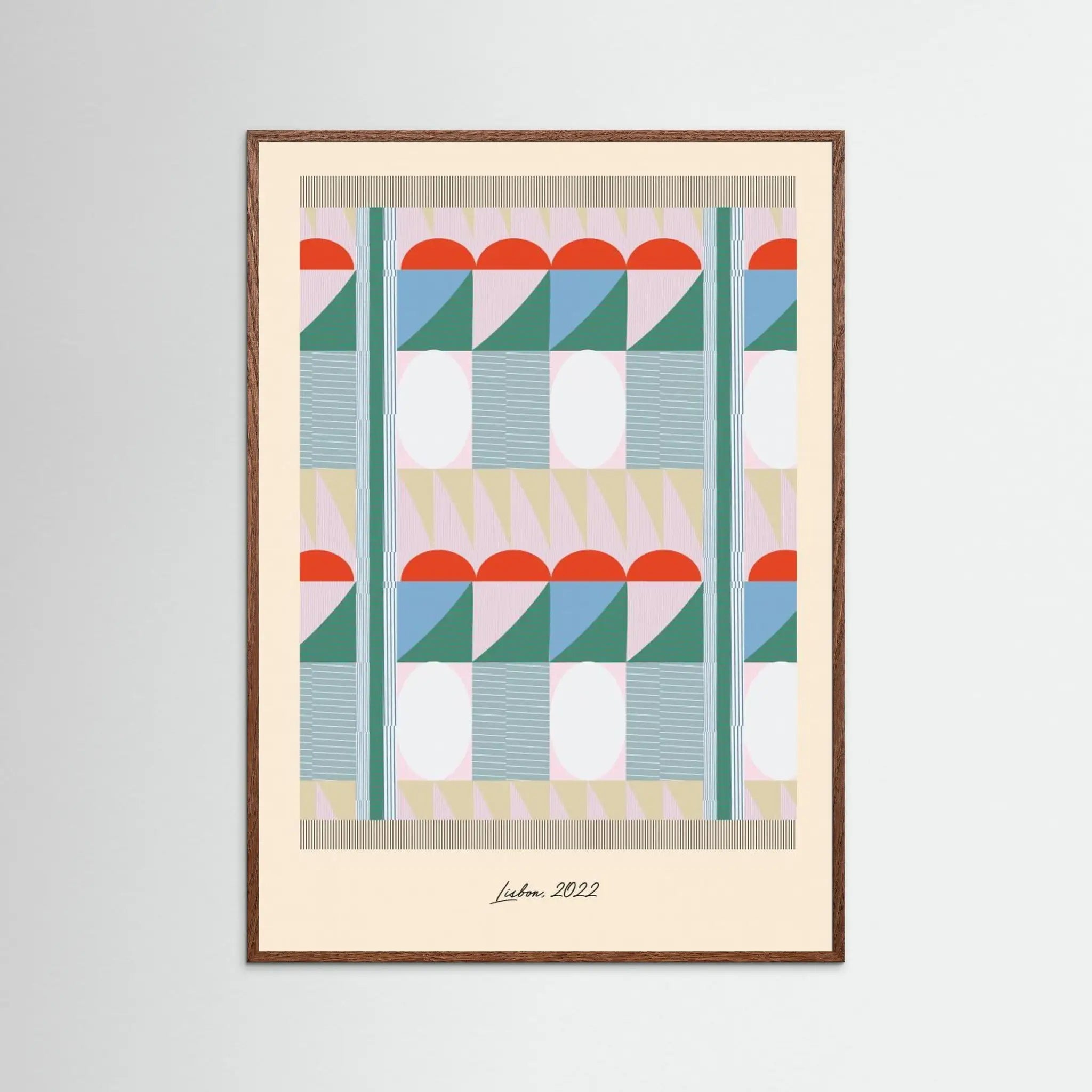Poster-LISBOA FLAT- Emma Make- TADAM!-affiche-art-print- 21 x 29 cm / 8 x 11″ (A4) / No Frame-21 x 29 cm / 8 x 11″ (A4) / Black Wood-21 x 29 cm / 8 x 11″ (A4) / Blue Wood-21 x 29 cm / 8 x 11″ (A4) / Grey Wood-21 x 29 cm / 8 x 11″ (A4) / Green Wood