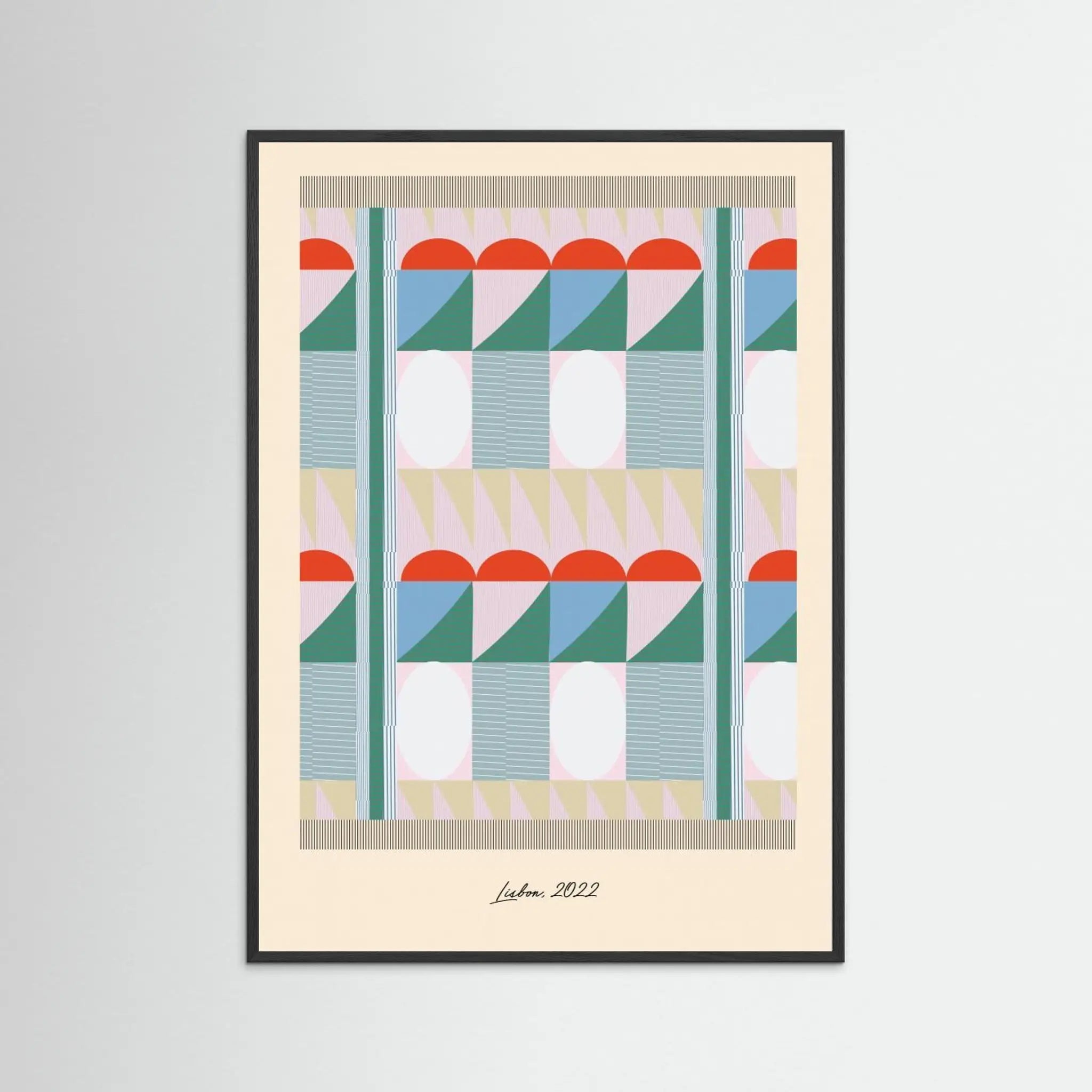 Poster-LISBOA FLAT- Emma Make- TADAM!-affiche-art-print- 21 x 29 cm / 8 x 11″ (A4) / No Frame-21 x 29 cm / 8 x 11″ (A4) / Black Wood-21 x 29 cm / 8 x 11″ (A4) / Blue Wood-21 x 29 cm / 8 x 11″ (A4) / Grey Wood-21 x 29 cm / 8 x 11″ (A4) / Green Wood