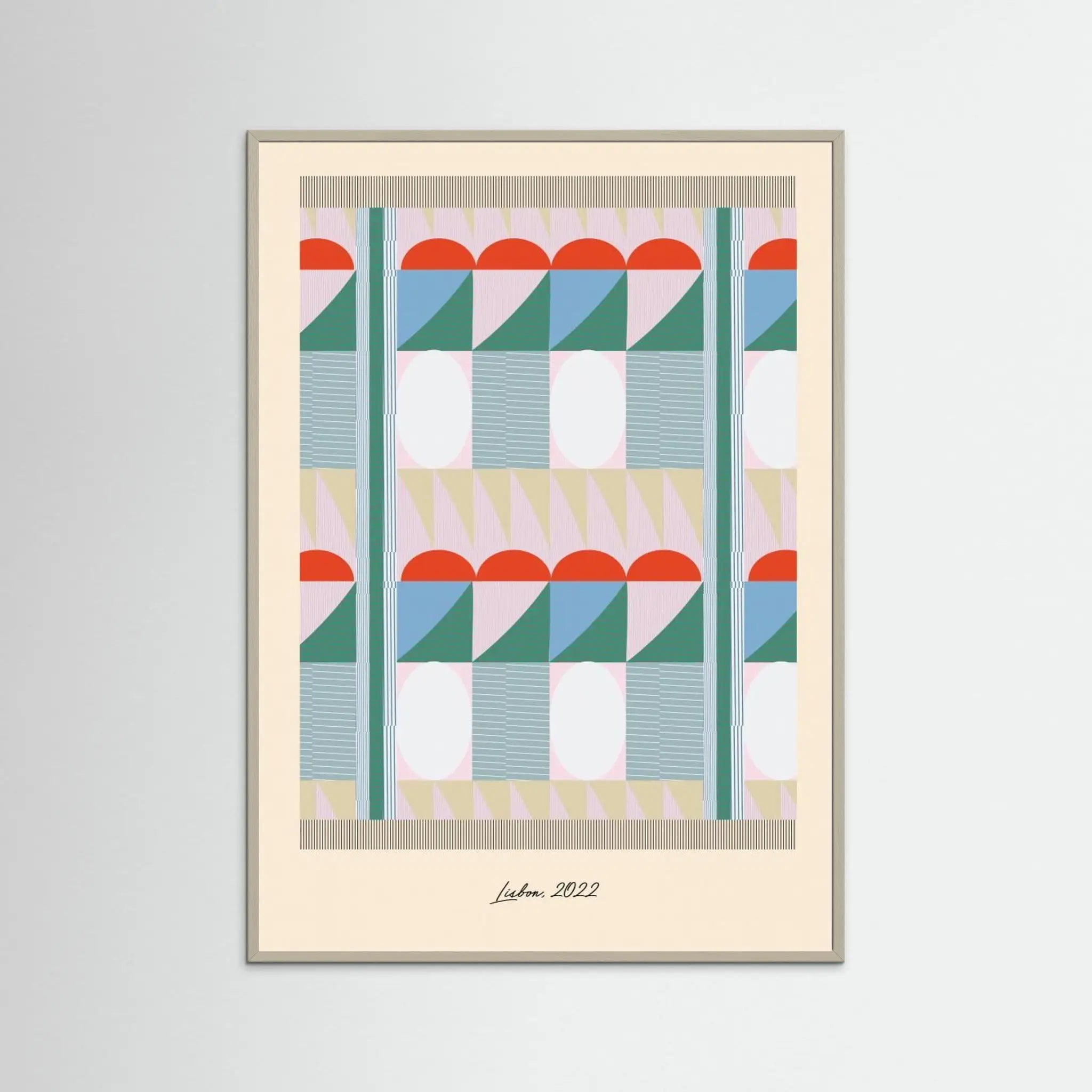 Poster-LISBOA FLAT- Emma Make- TADAM!-affiche-art-print- 21 x 29 cm / 8 x 11″ (A4) / No Frame-21 x 29 cm / 8 x 11″ (A4) / Black Wood-21 x 29 cm / 8 x 11″ (A4) / Blue Wood-21 x 29 cm / 8 x 11″ (A4) / Grey Wood-21 x 29 cm / 8 x 11″ (A4) / Green Wood