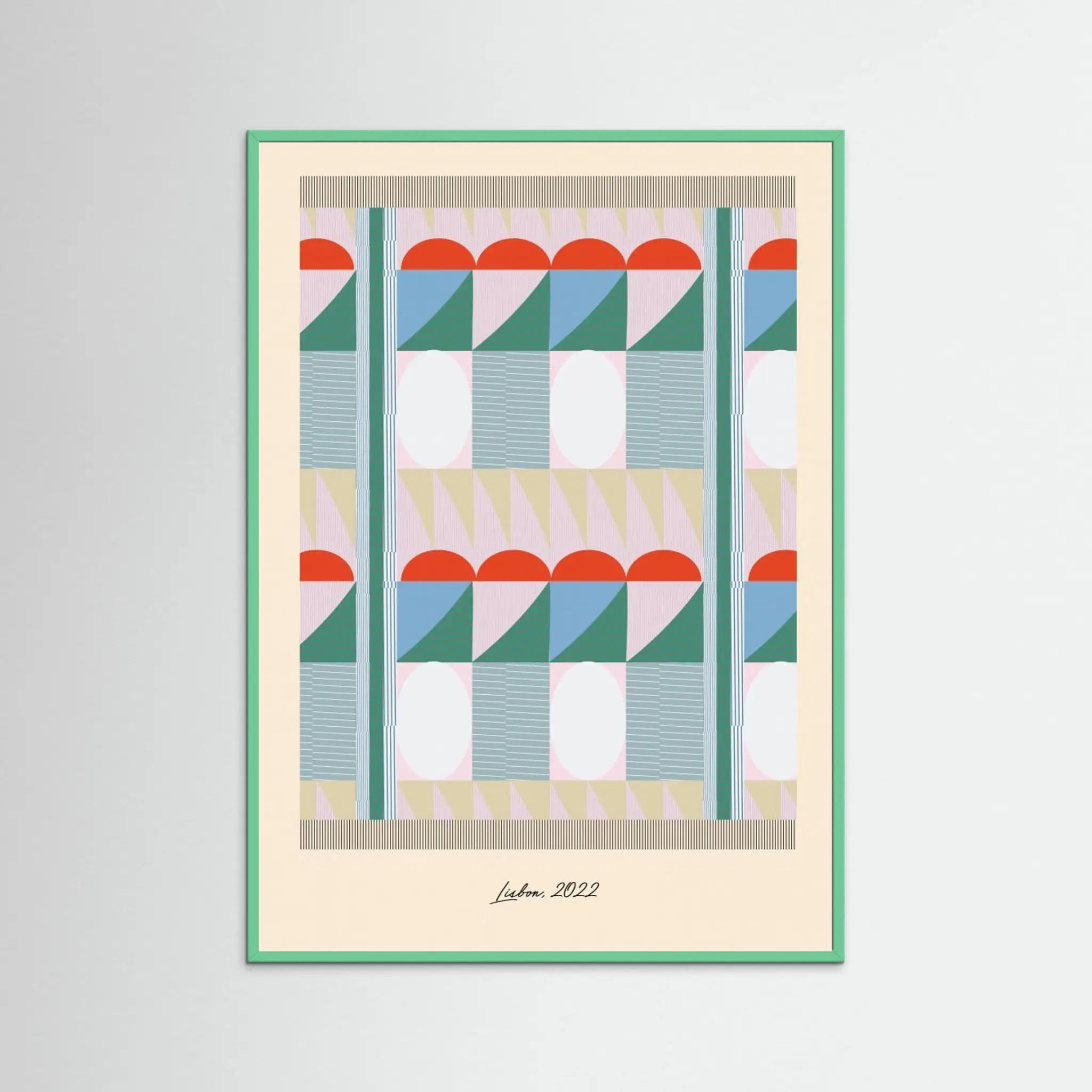 Poster-LISBOA FLAT- Emma Make- TADAM!-affiche-art-print- 21 x 29 cm / 8 x 11″ (A4) / No Frame-21 x 29 cm / 8 x 11″ (A4) / Black Wood-21 x 29 cm / 8 x 11″ (A4) / Blue Wood-21 x 29 cm / 8 x 11″ (A4) / Grey Wood-21 x 29 cm / 8 x 11″ (A4) / Green Wood