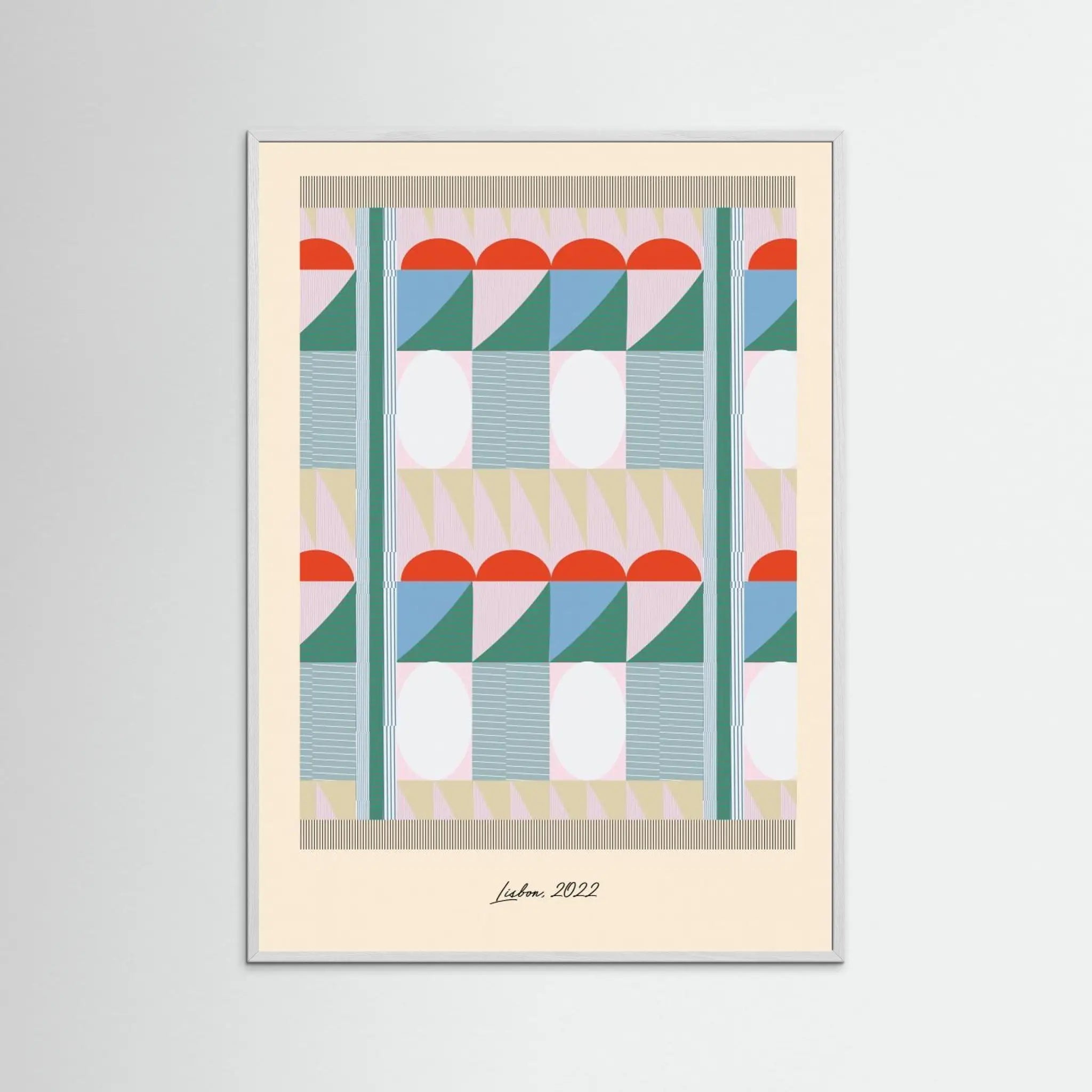 Poster-LISBOA FLAT- Emma Make- TADAM!-affiche-art-print- 21 x 29 cm / 8 x 11″ (A4) / No Frame-21 x 29 cm / 8 x 11″ (A4) / Black Wood-21 x 29 cm / 8 x 11″ (A4) / Blue Wood-21 x 29 cm / 8 x 11″ (A4) / Grey Wood-21 x 29 cm / 8 x 11″ (A4) / Green Wood
