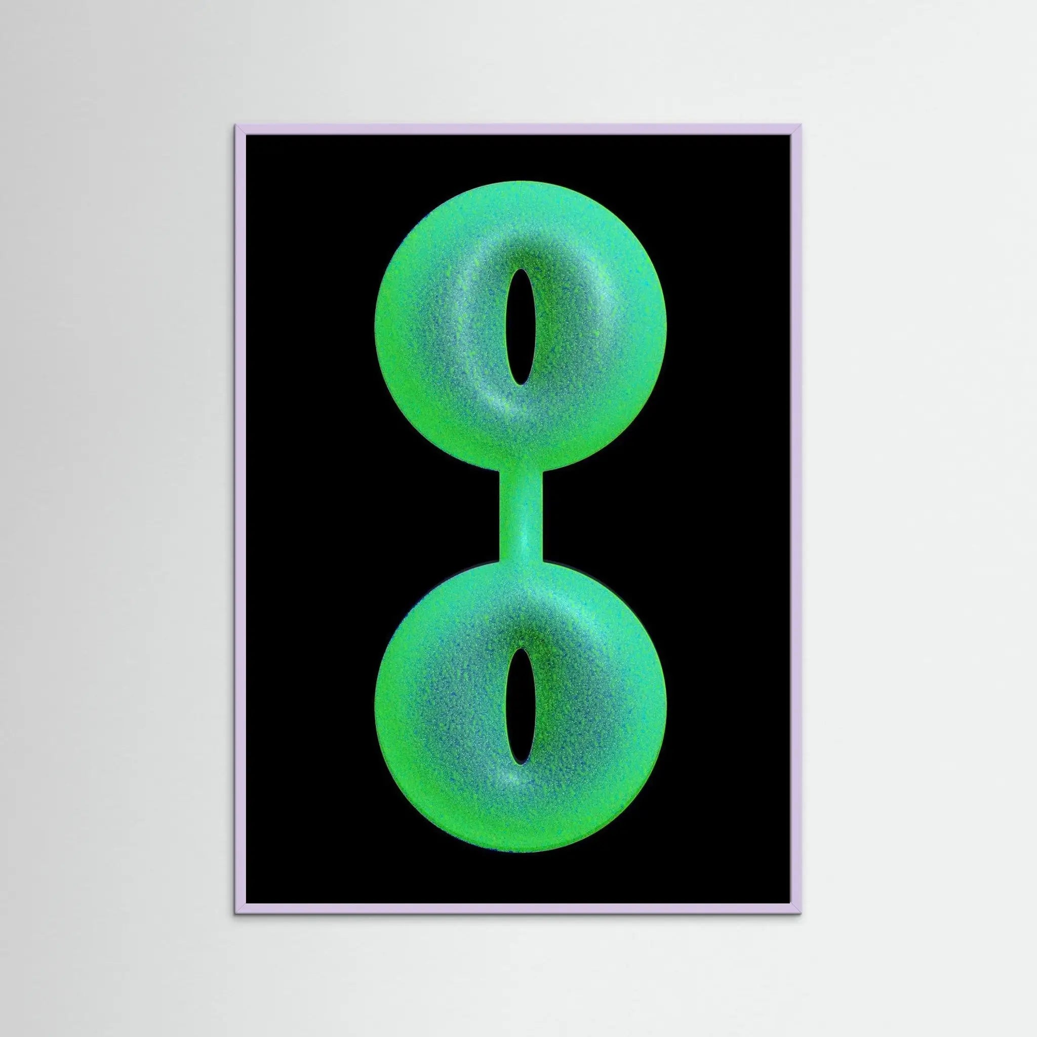 Poster-NUMBER 8- Yuliya Ratnikova- TADAM!-affiche-art-print- 21 x 29 cm / 8 x 11″ (A4) / No Frame-21 x 29 cm / 8 x 11″ (A4) / Black Wood-21 x 29 cm / 8 x 11″ (A4) / Blue Wood-21 x 29 cm / 8 x 11″ (A4) / Grey Wood-21 x 29 cm / 8 x 11″ (A4) / Green Wood