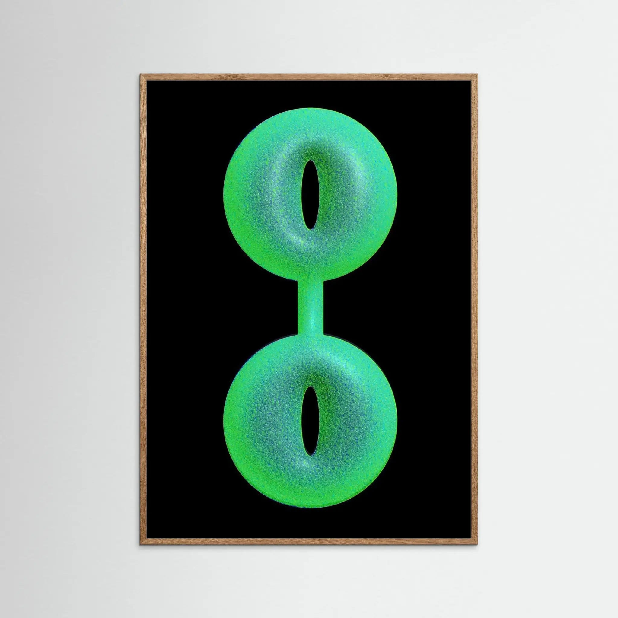 Poster-NUMBER 8- Yuliya Ratnikova- TADAM!-affiche-art-print- 21 x 29 cm / 8 x 11″ (A4) / No Frame-21 x 29 cm / 8 x 11″ (A4) / Black Wood-21 x 29 cm / 8 x 11″ (A4) / Blue Wood-21 x 29 cm / 8 x 11″ (A4) / Grey Wood-21 x 29 cm / 8 x 11″ (A4) / Green Wood