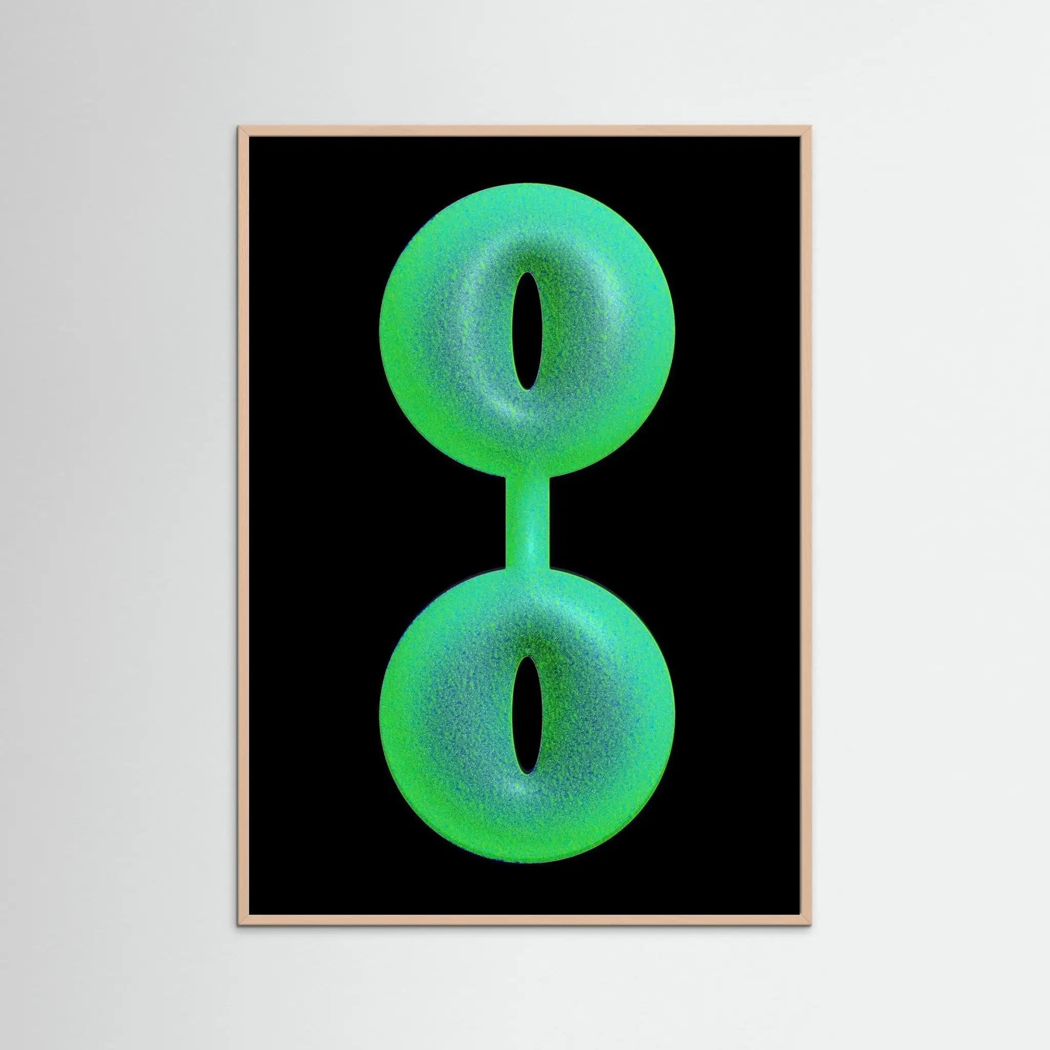 Poster-NUMBER 8- Yuliya Ratnikova- TADAM!-affiche-art-print- 21 x 29 cm / 8 x 11″ (A4) / No Frame-21 x 29 cm / 8 x 11″ (A4) / Black Wood-21 x 29 cm / 8 x 11″ (A4) / Blue Wood-21 x 29 cm / 8 x 11″ (A4) / Grey Wood-21 x 29 cm / 8 x 11″ (A4) / Green Wood