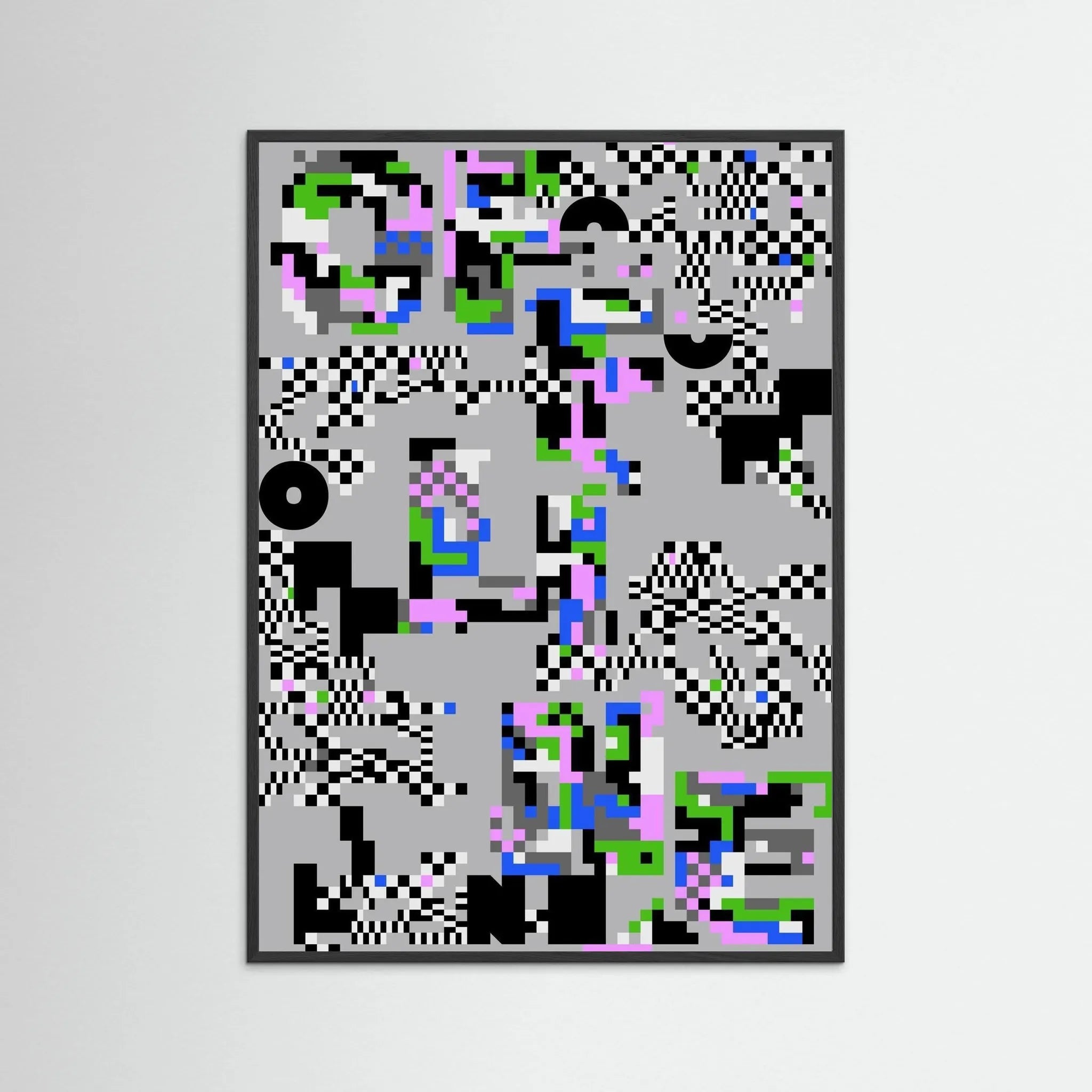 Poster-OFFLINE- Hien Chi Le- TADAM!-affiche-art-print- 21 x 29 cm / 8 x 11″ (A4) / No Frame-21 x 29 cm / 8 x 11″ (A4) / Black Wood-21 x 29 cm / 8 x 11″ (A4) / Blue Wood-21 x 29 cm / 8 x 11″ (A4) / Grey Wood-21 x 29 cm / 8 x 11″ (A4) / Green Wood