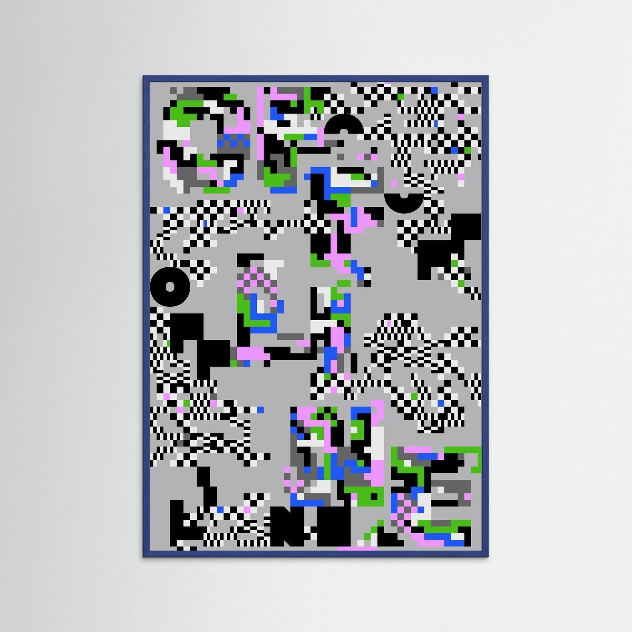 Poster-OFFLINE- Hien Chi Le- TADAM!-affiche-art-print- 21 x 29 cm / 8 x 11″ (A4) / No Frame-21 x 29 cm / 8 x 11″ (A4) / Black Wood-21 x 29 cm / 8 x 11″ (A4) / Blue Wood-21 x 29 cm / 8 x 11″ (A4) / Grey Wood-21 x 29 cm / 8 x 11″ (A4) / Green Wood