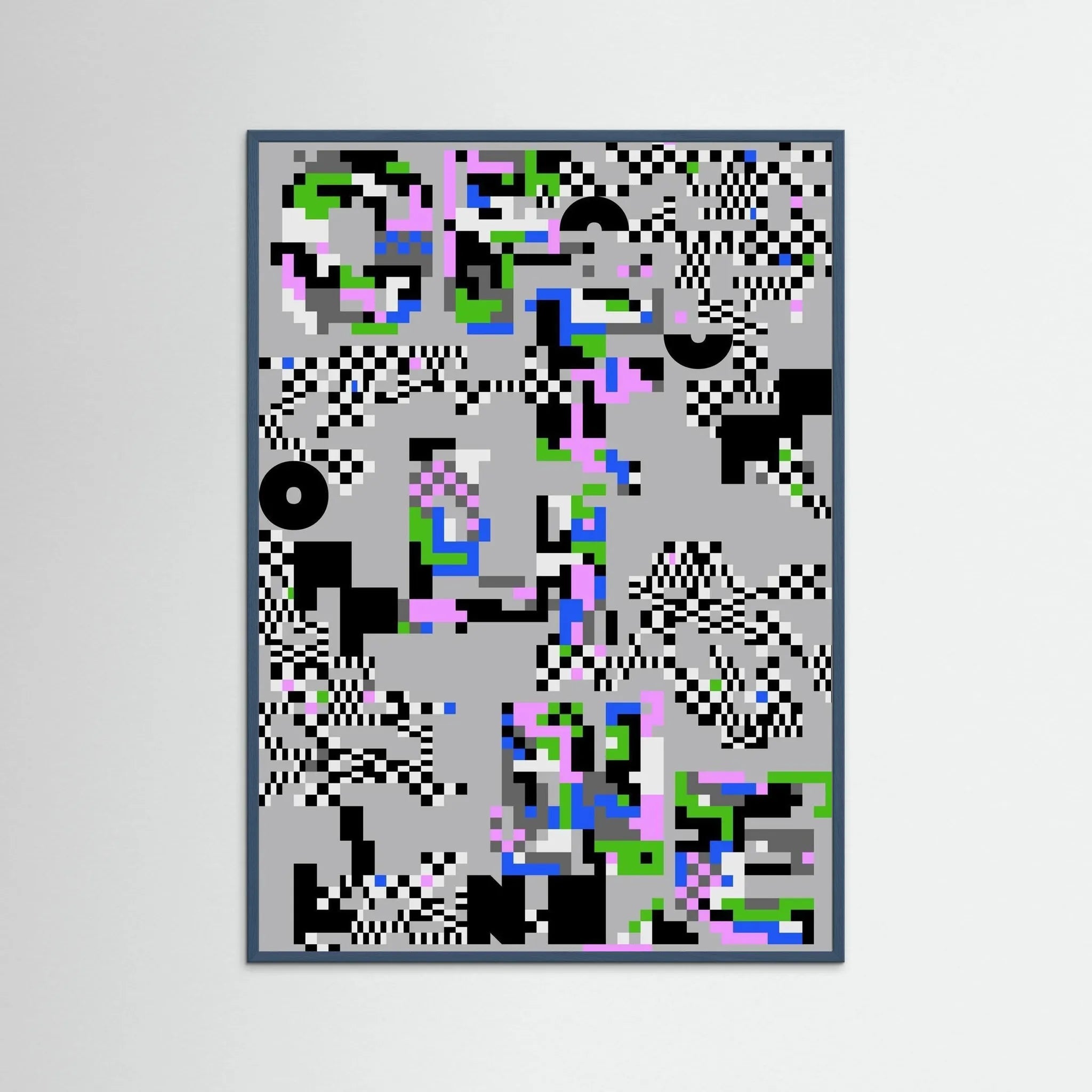 Poster-OFFLINE- Hien Chi Le- TADAM!-affiche-art-print- 21 x 29 cm / 8 x 11″ (A4) / No Frame-21 x 29 cm / 8 x 11″ (A4) / Black Wood-21 x 29 cm / 8 x 11″ (A4) / Blue Wood-21 x 29 cm / 8 x 11″ (A4) / Grey Wood-21 x 29 cm / 8 x 11″ (A4) / Green Wood