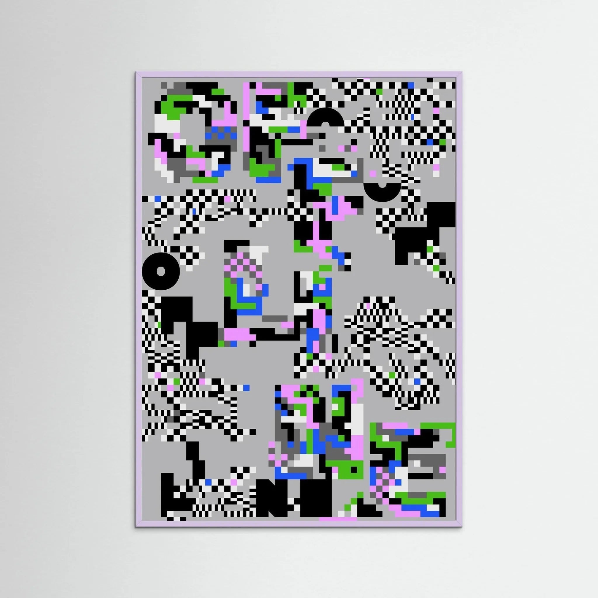 Poster-OFFLINE- Hien Chi Le- TADAM!-affiche-art-print- 21 x 29 cm / 8 x 11″ (A4) / No Frame-21 x 29 cm / 8 x 11″ (A4) / Black Wood-21 x 29 cm / 8 x 11″ (A4) / Blue Wood-21 x 29 cm / 8 x 11″ (A4) / Grey Wood-21 x 29 cm / 8 x 11″ (A4) / Green Wood