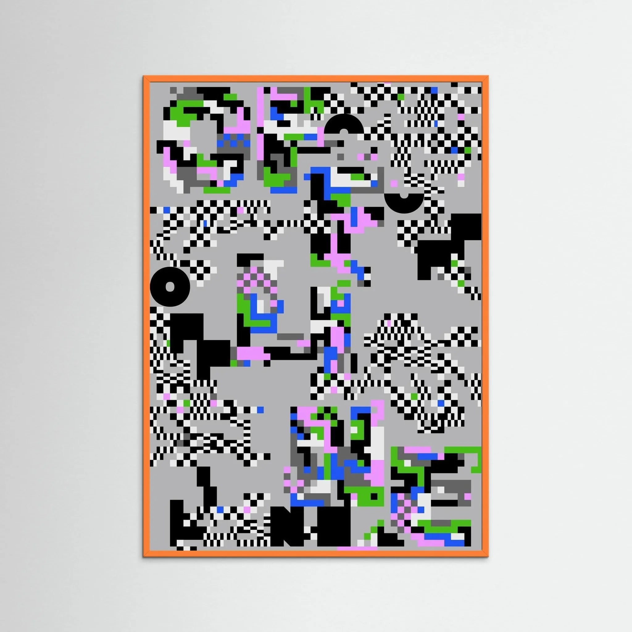 Poster-OFFLINE- Hien Chi Le- TADAM!-affiche-art-print- 21 x 29 cm / 8 x 11″ (A4) / No Frame-21 x 29 cm / 8 x 11″ (A4) / Black Wood-21 x 29 cm / 8 x 11″ (A4) / Blue Wood-21 x 29 cm / 8 x 11″ (A4) / Grey Wood-21 x 29 cm / 8 x 11″ (A4) / Green Wood