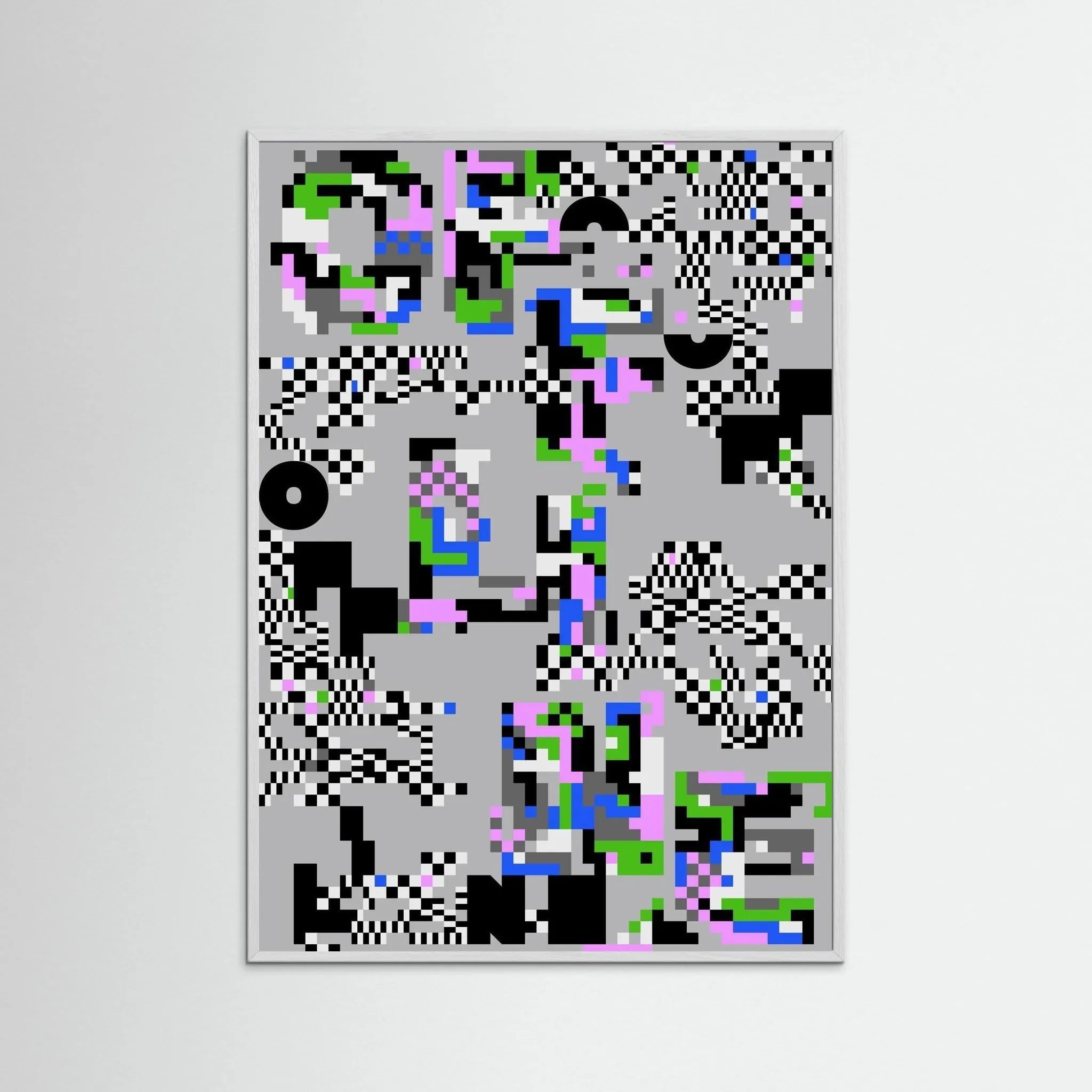 Poster-OFFLINE- Hien Chi Le- TADAM!-affiche-art-print- 21 x 29 cm / 8 x 11″ (A4) / No Frame-21 x 29 cm / 8 x 11″ (A4) / Black Wood-21 x 29 cm / 8 x 11″ (A4) / Blue Wood-21 x 29 cm / 8 x 11″ (A4) / Grey Wood-21 x 29 cm / 8 x 11″ (A4) / Green Wood