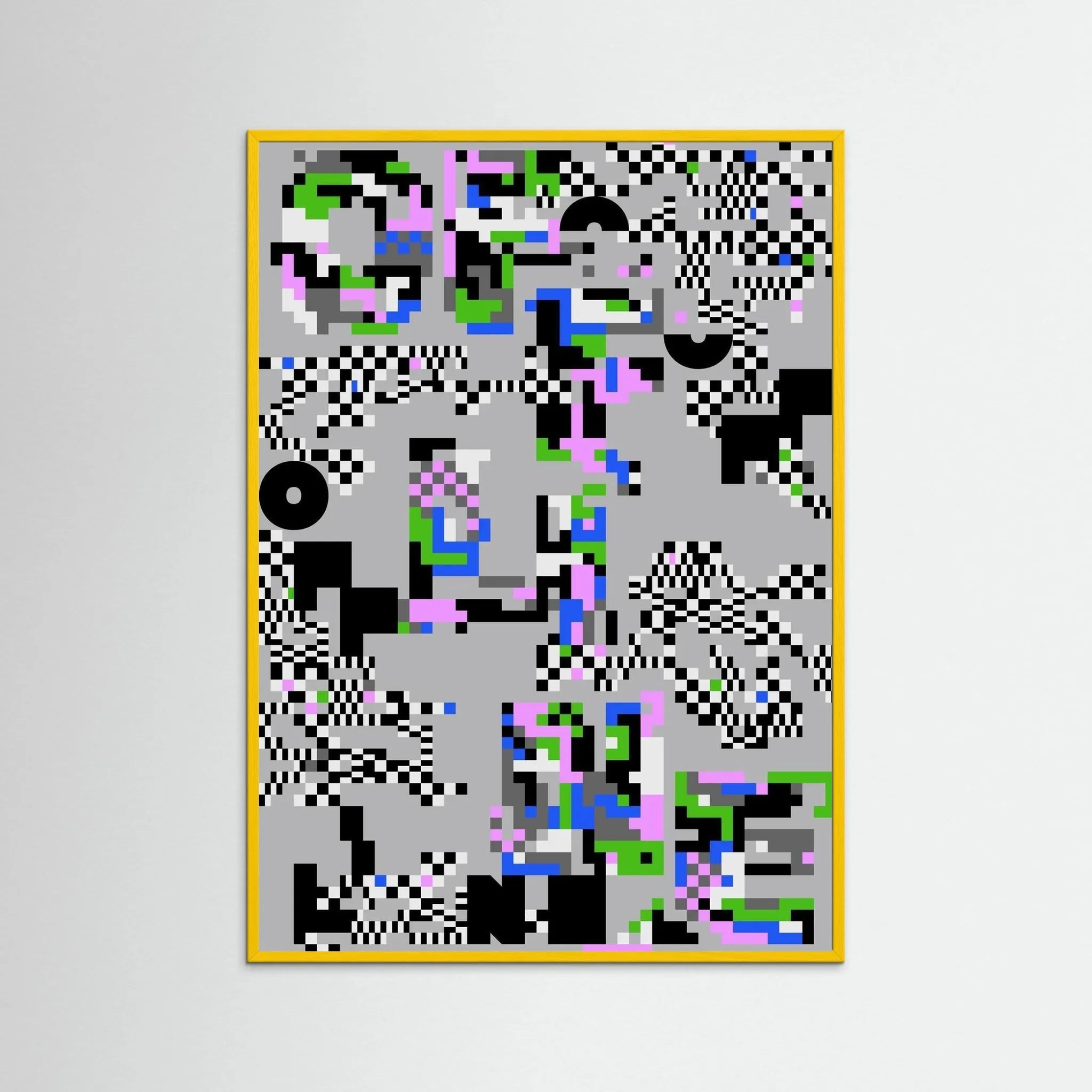 Poster-OFFLINE- Hien Chi Le- TADAM!-affiche-art-print- 21 x 29 cm / 8 x 11″ (A4) / No Frame-21 x 29 cm / 8 x 11″ (A4) / Black Wood-21 x 29 cm / 8 x 11″ (A4) / Blue Wood-21 x 29 cm / 8 x 11″ (A4) / Grey Wood-21 x 29 cm / 8 x 11″ (A4) / Green Wood