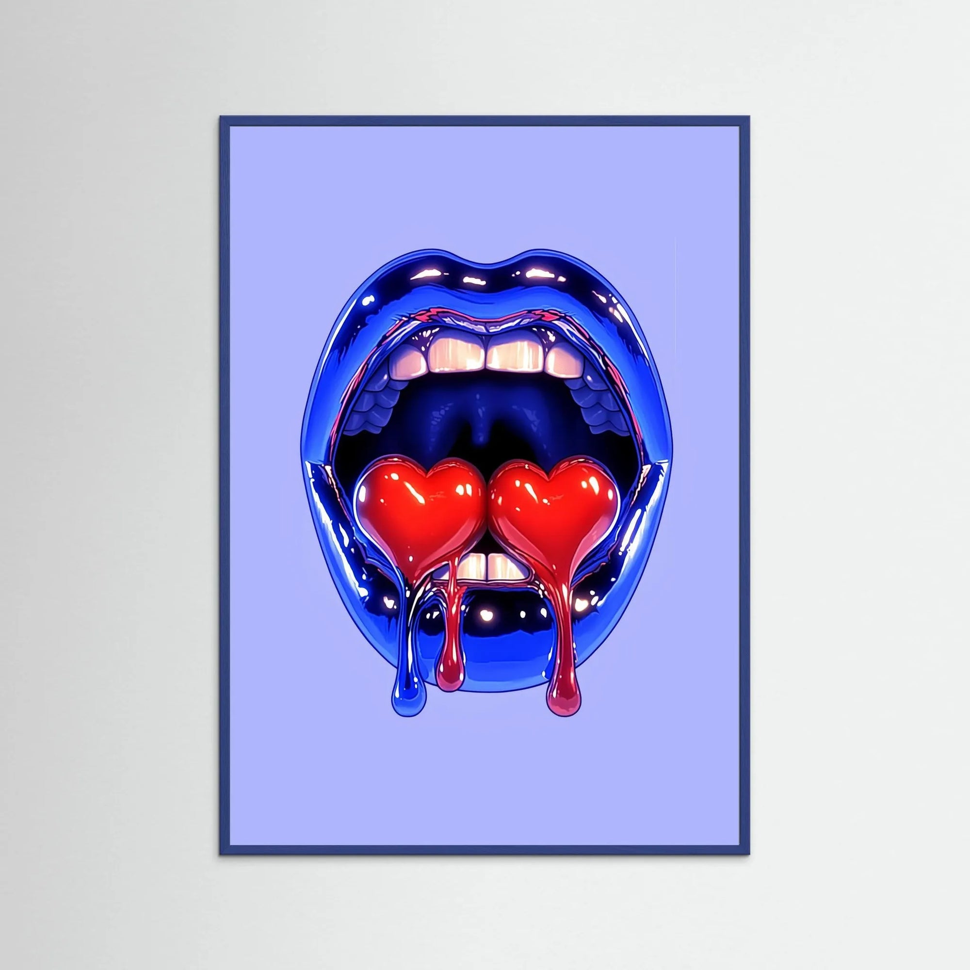 Poster-OPEN YOUR MOUTH- Alex Parnassus- TADAM!-affiche-art-print- 21 x 29 cm / 8 x 11″ (A4) / No Frame-21 x 29 cm / 8 x 11″ (A4) / Black Wood-21 x 29 cm / 8 x 11″ (A4) / Blue Wood-21 x 29 cm / 8 x 11″ (A4) / Grey Wood-21 x 29 cm / 8 x 11″ (A4) / Green Wood