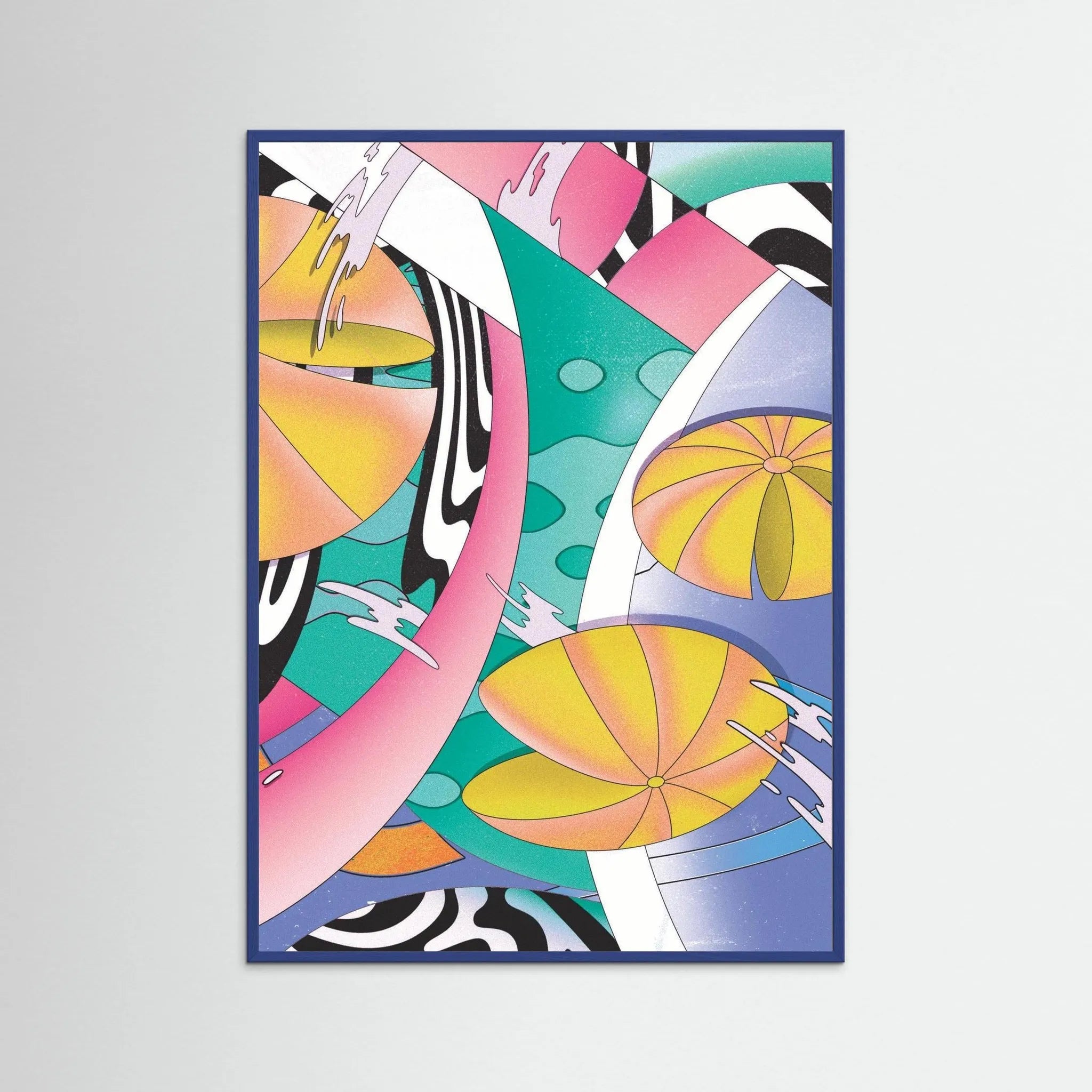 Poster-PARISOLE- Rowena Lloyd- TADAM!-affiche-art-print- 21 x 29 cm / 8 x 11″ (A4) / No Frame-21 x 29 cm / 8 x 11″ (A4) / Black Wood-21 x 29 cm / 8 x 11″ (A4) / Blue Wood-21 x 29 cm / 8 x 11″ (A4) / Grey Wood-21 x 29 cm / 8 x 11″ (A4) / Green Wood