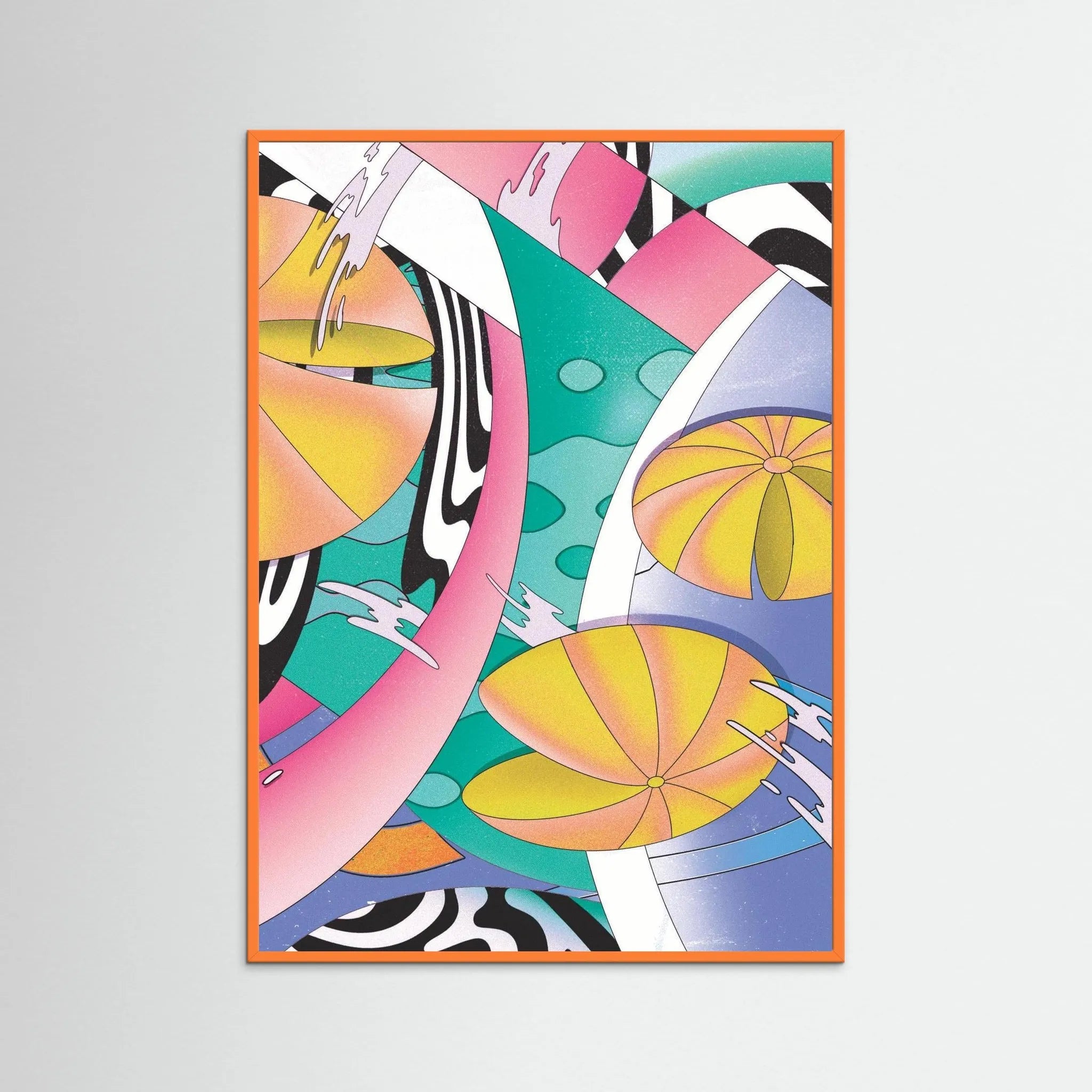 Poster-PARISOLE- Rowena Lloyd- TADAM!-affiche-art-print- 21 x 29 cm / 8 x 11″ (A4) / No Frame-21 x 29 cm / 8 x 11″ (A4) / Black Wood-21 x 29 cm / 8 x 11″ (A4) / Blue Wood-21 x 29 cm / 8 x 11″ (A4) / Grey Wood-21 x 29 cm / 8 x 11″ (A4) / Green Wood