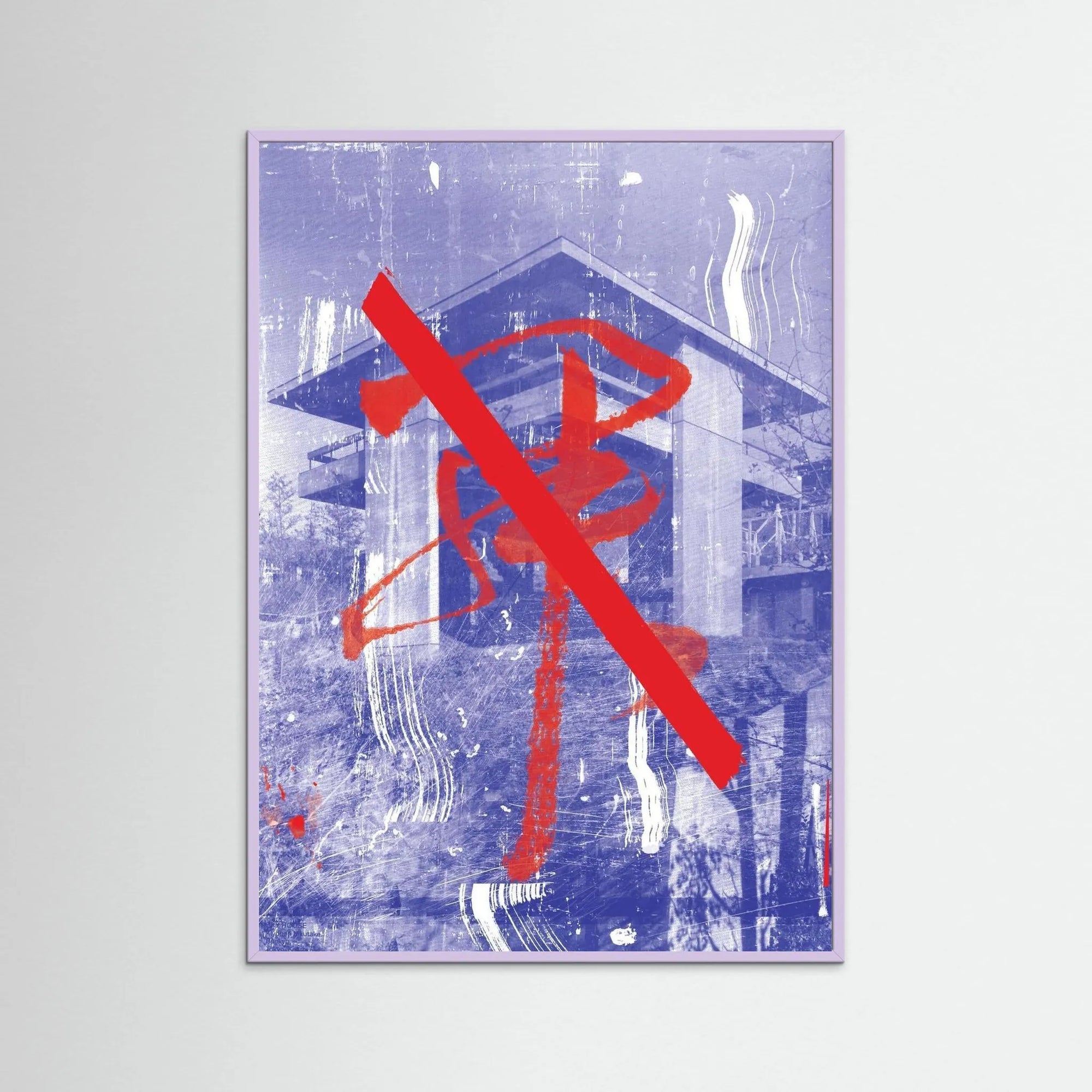 Poster-SKY HOUSE- Angus Vasili- TADAM!-affiche-art-print- 21 x 29 cm / 8 x 11″ (A4) / No Frame-21 x 29 cm / 8 x 11″ (A4) / Black Wood-21 x 29 cm / 8 x 11″ (A4) / Blue Wood-21 x 29 cm / 8 x 11″ (A4) / Grey Wood-21 x 29 cm / 8 x 11″ (A4) / Green Wood