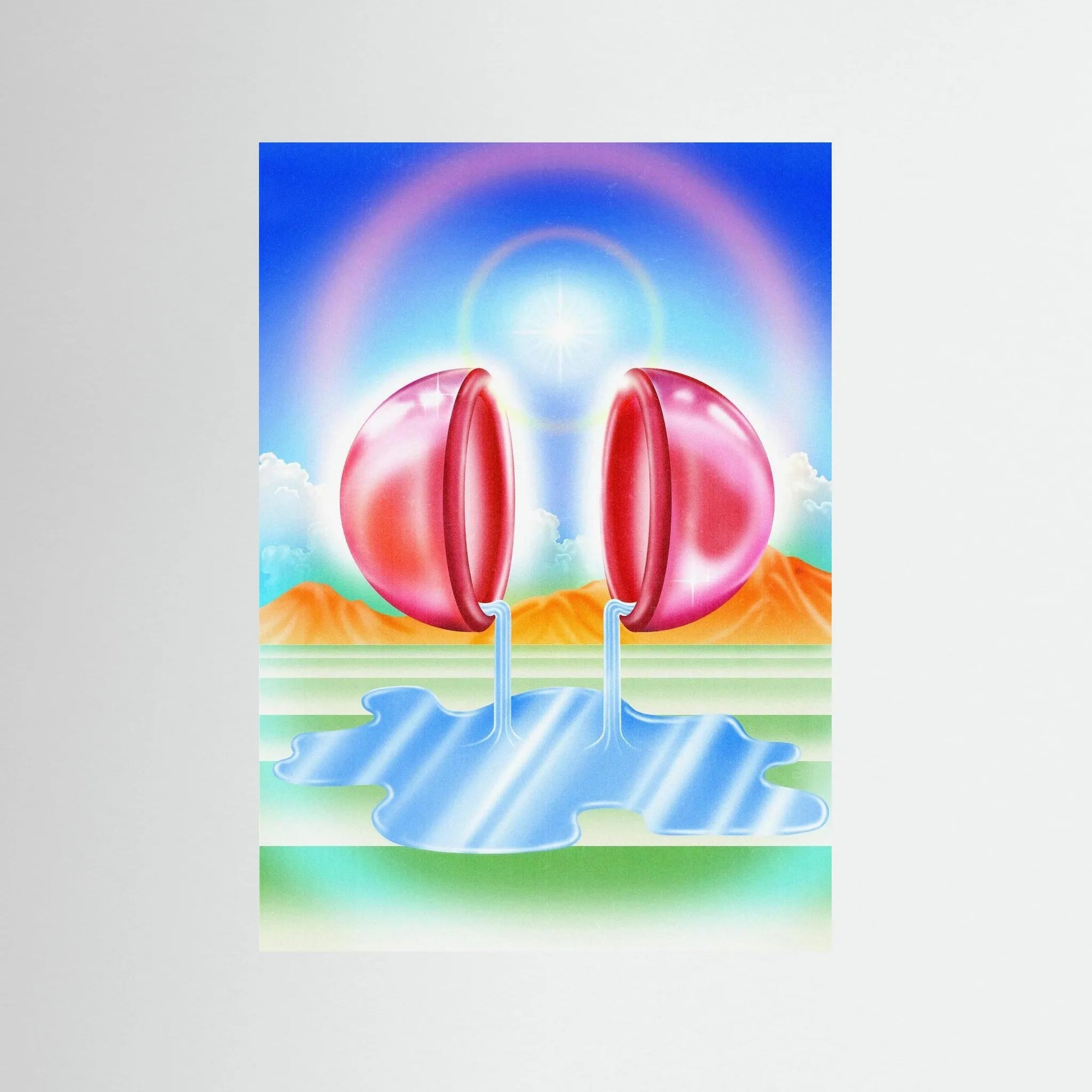 Poster-SPUTNIK SWEATHEART- Rowena Lloyd- TADAM!-affiche-art-print- 21 x 29 cm / 8 x 11″ (A4) / No Frame-21 x 29 cm / 8 x 11″ (A4) / Black Wood-21 x 29 cm / 8 x 11″ (A4) / Blue Wood-21 x 29 cm / 8 x 11″ (A4) / Grey Wood-21 x 29 cm / 8 x 11″ (A4) / Green Wood