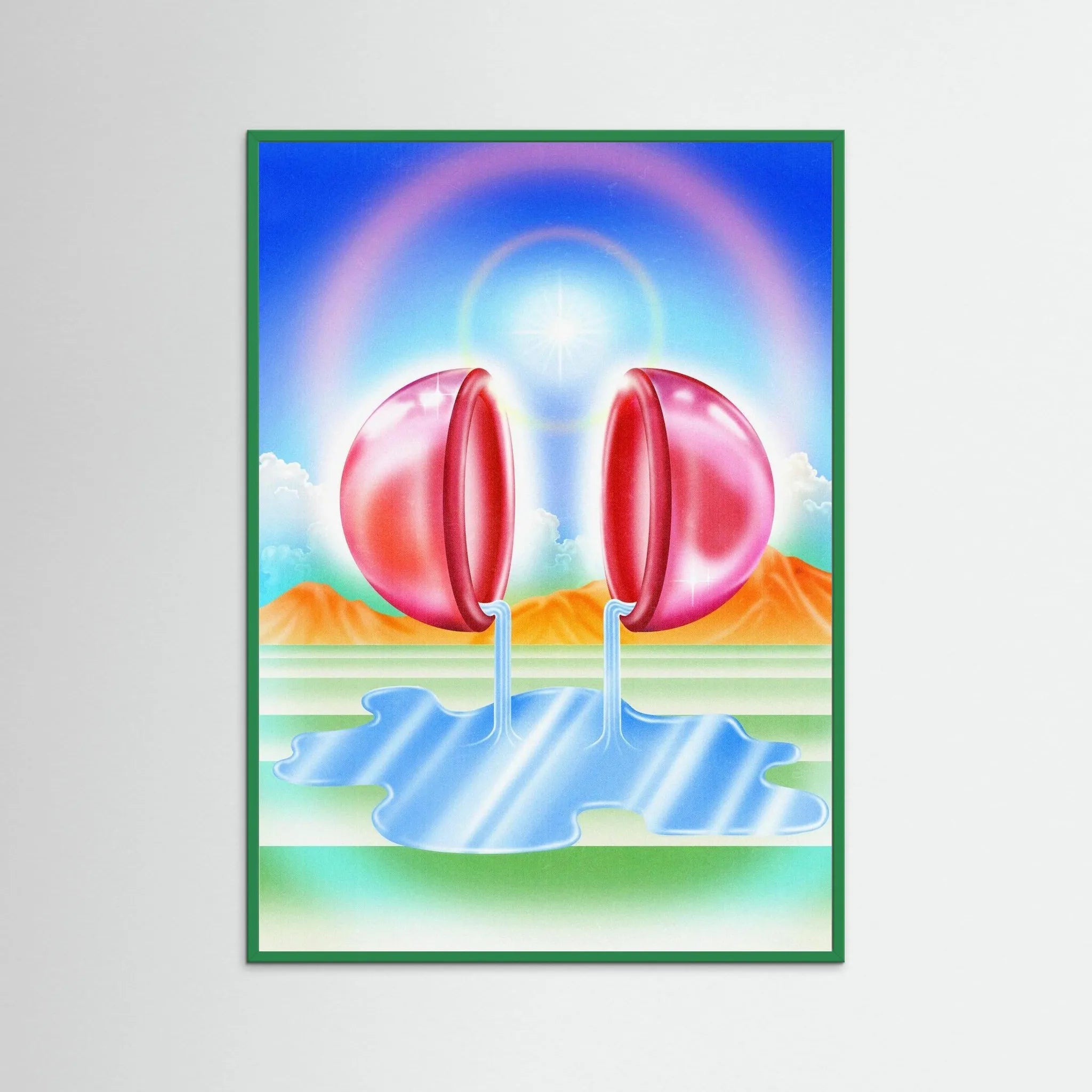 Poster-SPUTNIK SWEATHEART- Rowena Lloyd- TADAM!-affiche-art-print- 21 x 29 cm / 8 x 11″ (A4) / No Frame-21 x 29 cm / 8 x 11″ (A4) / Black Wood-21 x 29 cm / 8 x 11″ (A4) / Blue Wood-21 x 29 cm / 8 x 11″ (A4) / Grey Wood-21 x 29 cm / 8 x 11″ (A4) / Green Wood