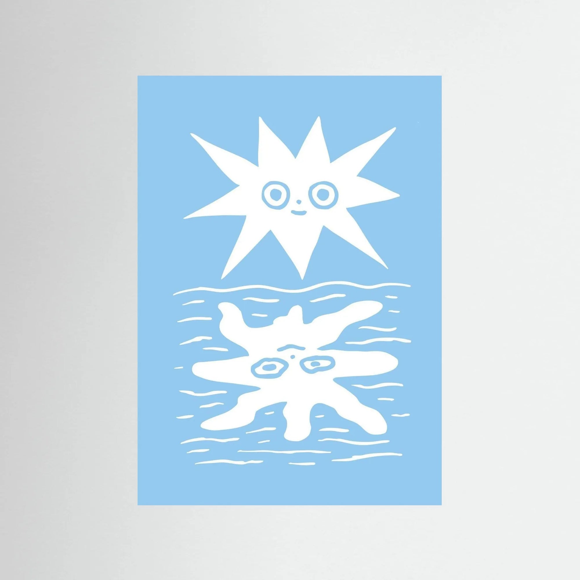 Poster-SUNRISE- Eric Schwarz- TADAM!-affiche-art-print- 21 x 29 cm / 8 x 11″ (A4) / No Frame-21 x 29 cm / 8 x 11″ (A4) / Black Wood-21 x 29 cm / 8 x 11″ (A4) / Blue Wood-21 x 29 cm / 8 x 11″ (A4) / Grey Wood-21 x 29 cm / 8 x 11″ (A4) / Green Wood