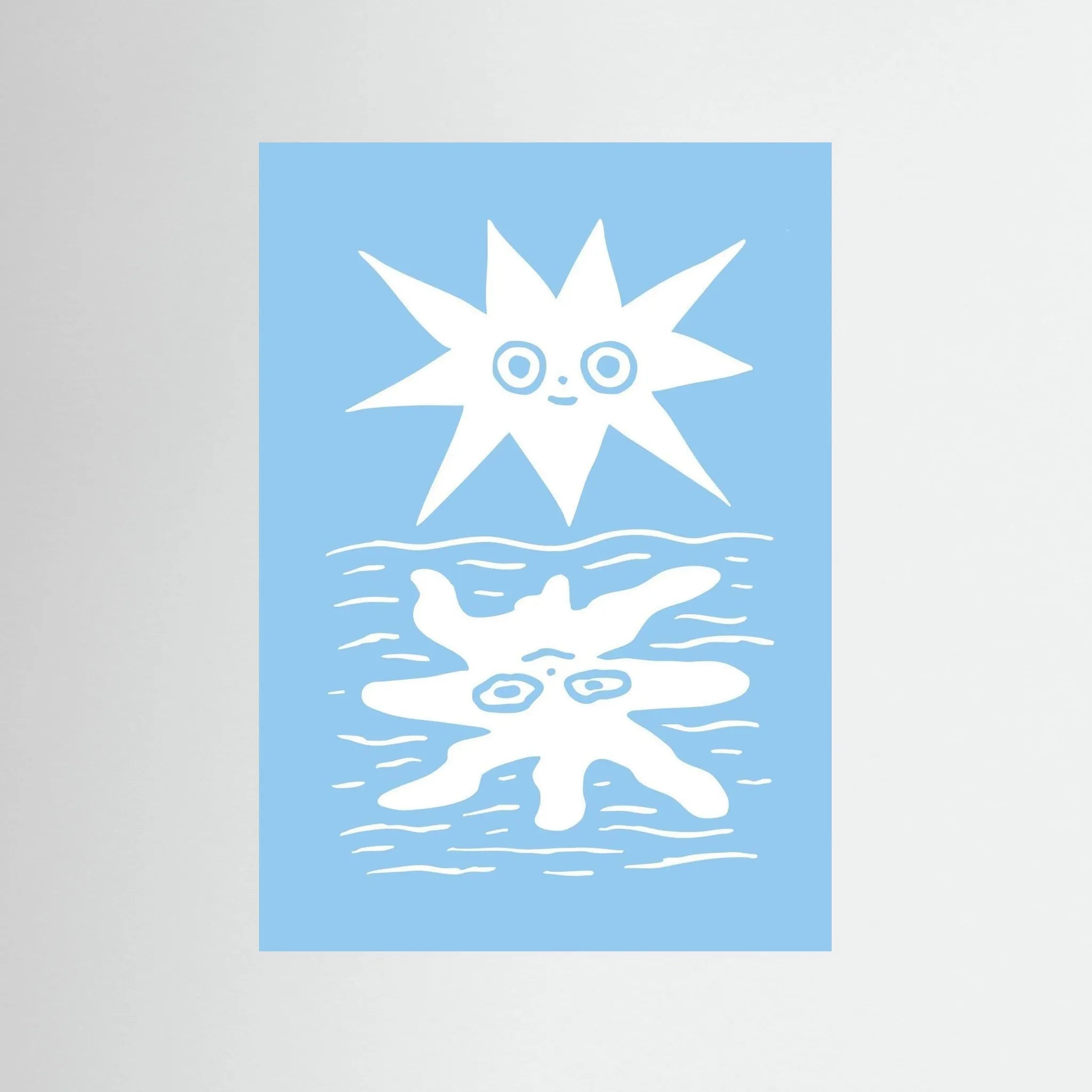 Poster-SUNRISE- Eric Schwarz- TADAM!-affiche-art-print- 21 x 29 cm / 8 x 11″ (A4) / No Frame-21 x 29 cm / 8 x 11″ (A4) / Black Wood-21 x 29 cm / 8 x 11″ (A4) / Blue Wood-21 x 29 cm / 8 x 11″ (A4) / Grey Wood-21 x 29 cm / 8 x 11″ (A4) / Green Wood