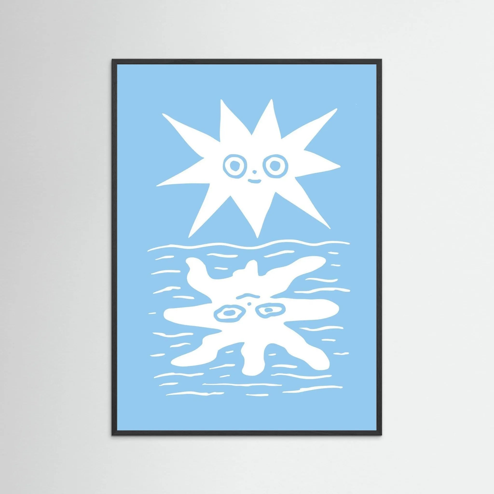 Poster-SUNRISE- Eric Schwarz- TADAM!-affiche-art-print- 21 x 29 cm / 8 x 11″ (A4) / No Frame-21 x 29 cm / 8 x 11″ (A4) / Black Wood-21 x 29 cm / 8 x 11″ (A4) / Blue Wood-21 x 29 cm / 8 x 11″ (A4) / Grey Wood-21 x 29 cm / 8 x 11″ (A4) / Green Wood