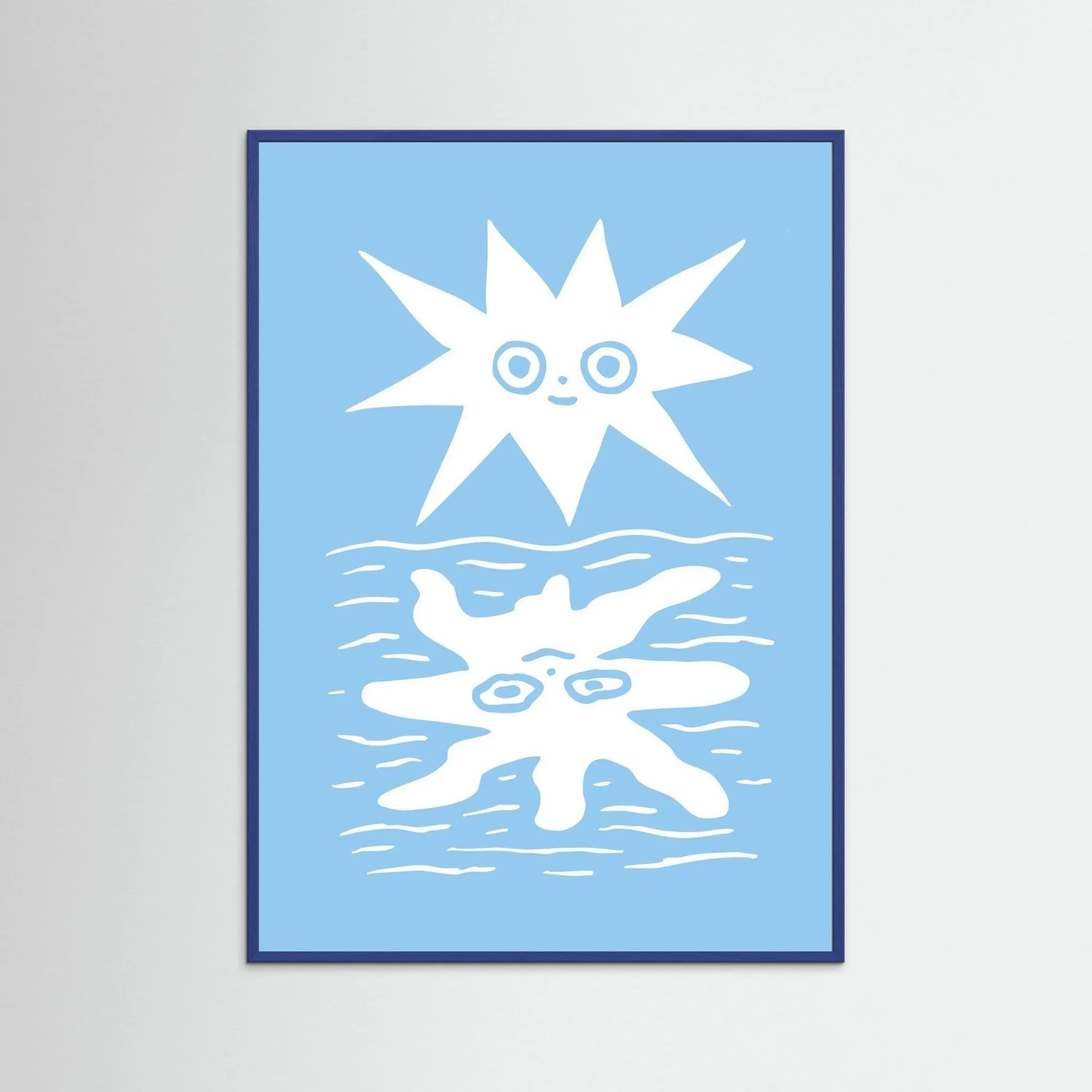 Poster-SUNRISE- Eric Schwarz- TADAM!-affiche-art-print- 21 x 29 cm / 8 x 11″ (A4) / No Frame-21 x 29 cm / 8 x 11″ (A4) / Black Wood-21 x 29 cm / 8 x 11″ (A4) / Blue Wood-21 x 29 cm / 8 x 11″ (A4) / Grey Wood-21 x 29 cm / 8 x 11″ (A4) / Green Wood