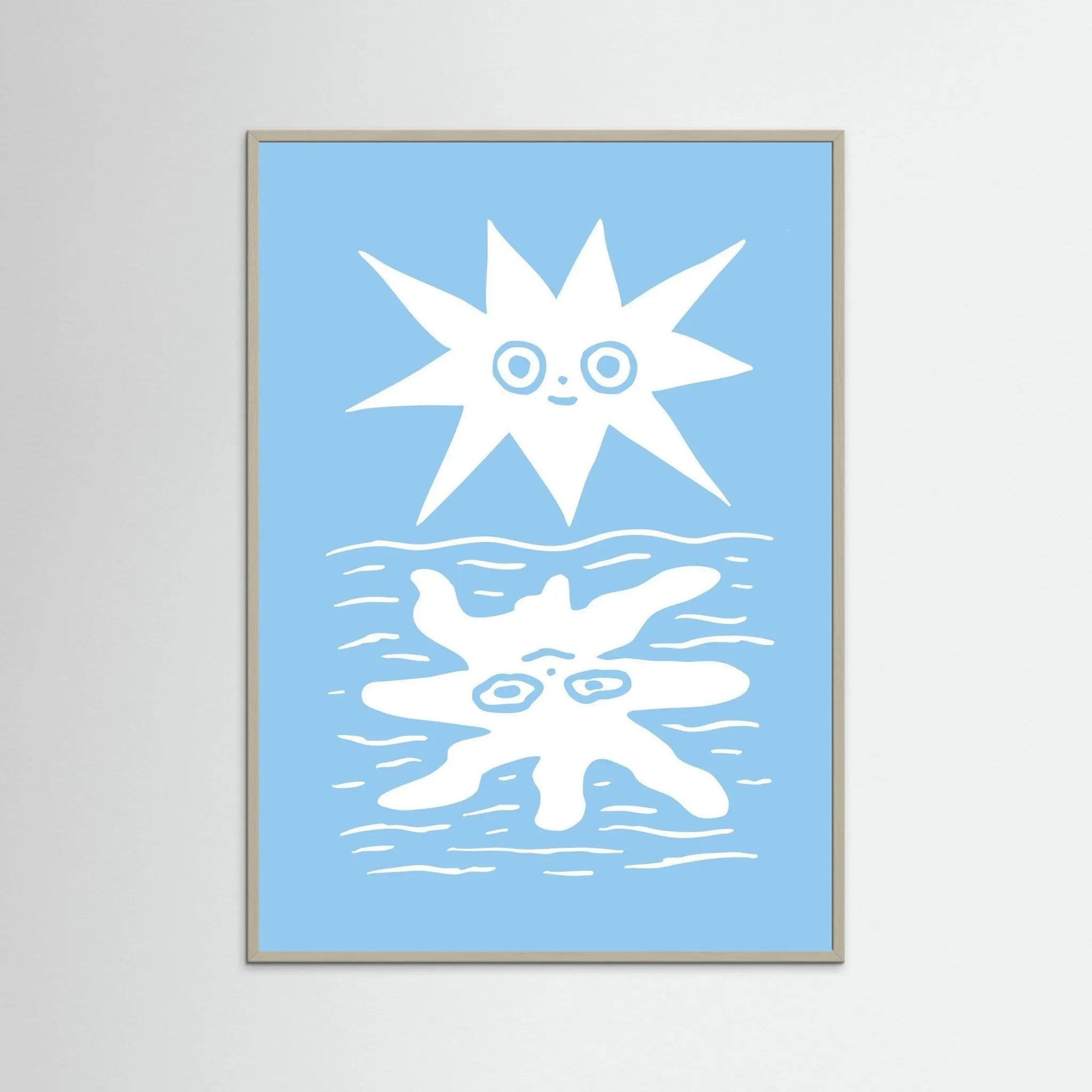 Poster-SUNRISE- Eric Schwarz- TADAM!-affiche-art-print- 21 x 29 cm / 8 x 11″ (A4) / No Frame-21 x 29 cm / 8 x 11″ (A4) / Black Wood-21 x 29 cm / 8 x 11″ (A4) / Blue Wood-21 x 29 cm / 8 x 11″ (A4) / Grey Wood-21 x 29 cm / 8 x 11″ (A4) / Green Wood